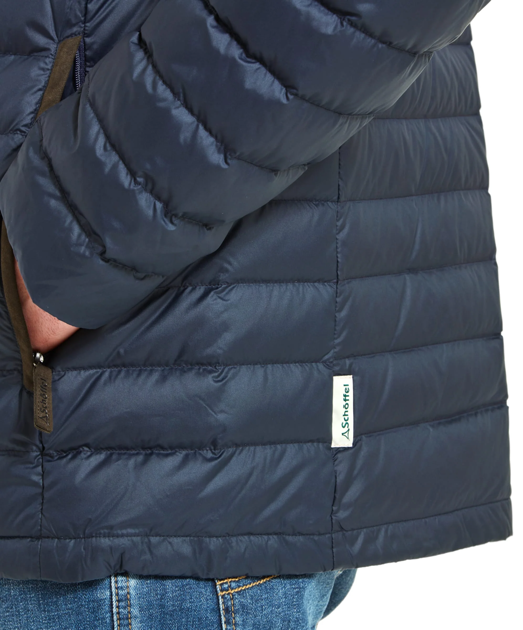 Hallaton Down Jacket - True Navy - Image 6