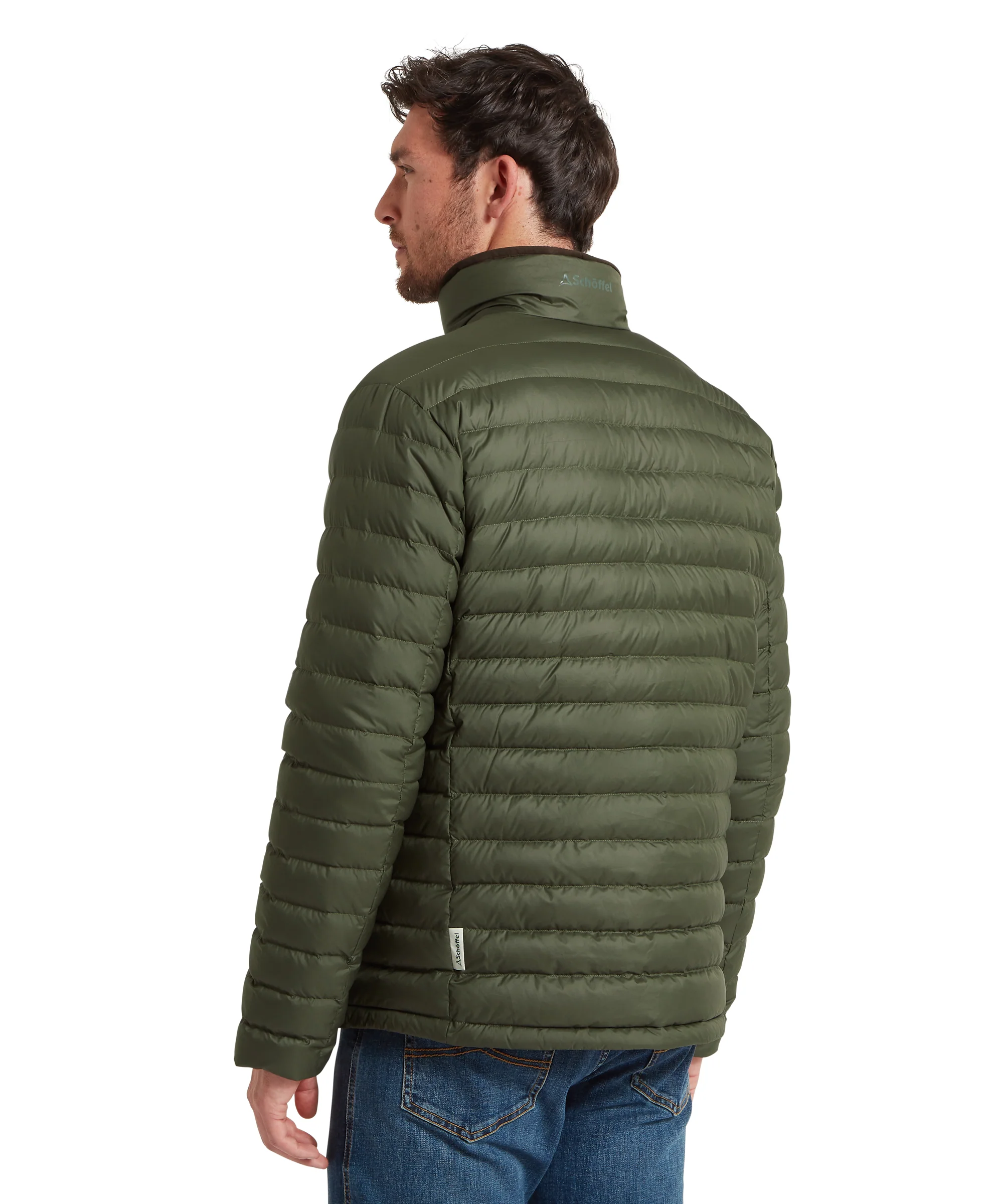 Hallaton Down Jacket - Woodland - Image 5
