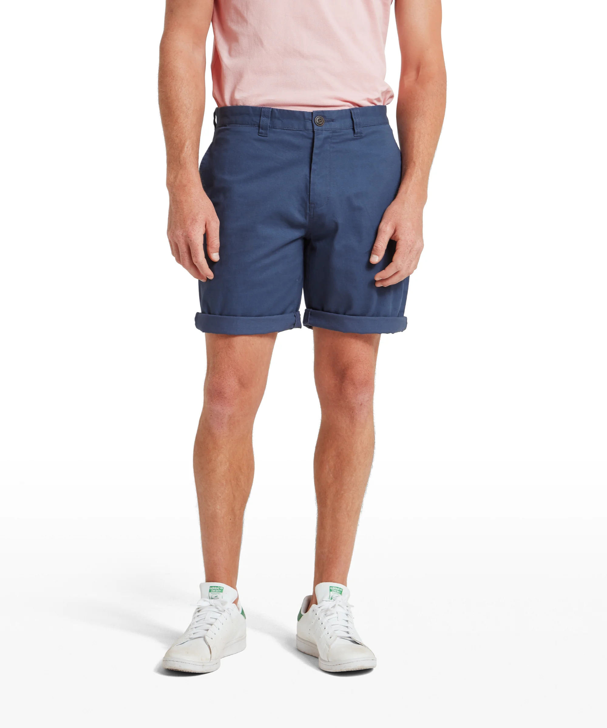 Harlech Chino Shorts - French Navy - Image 3