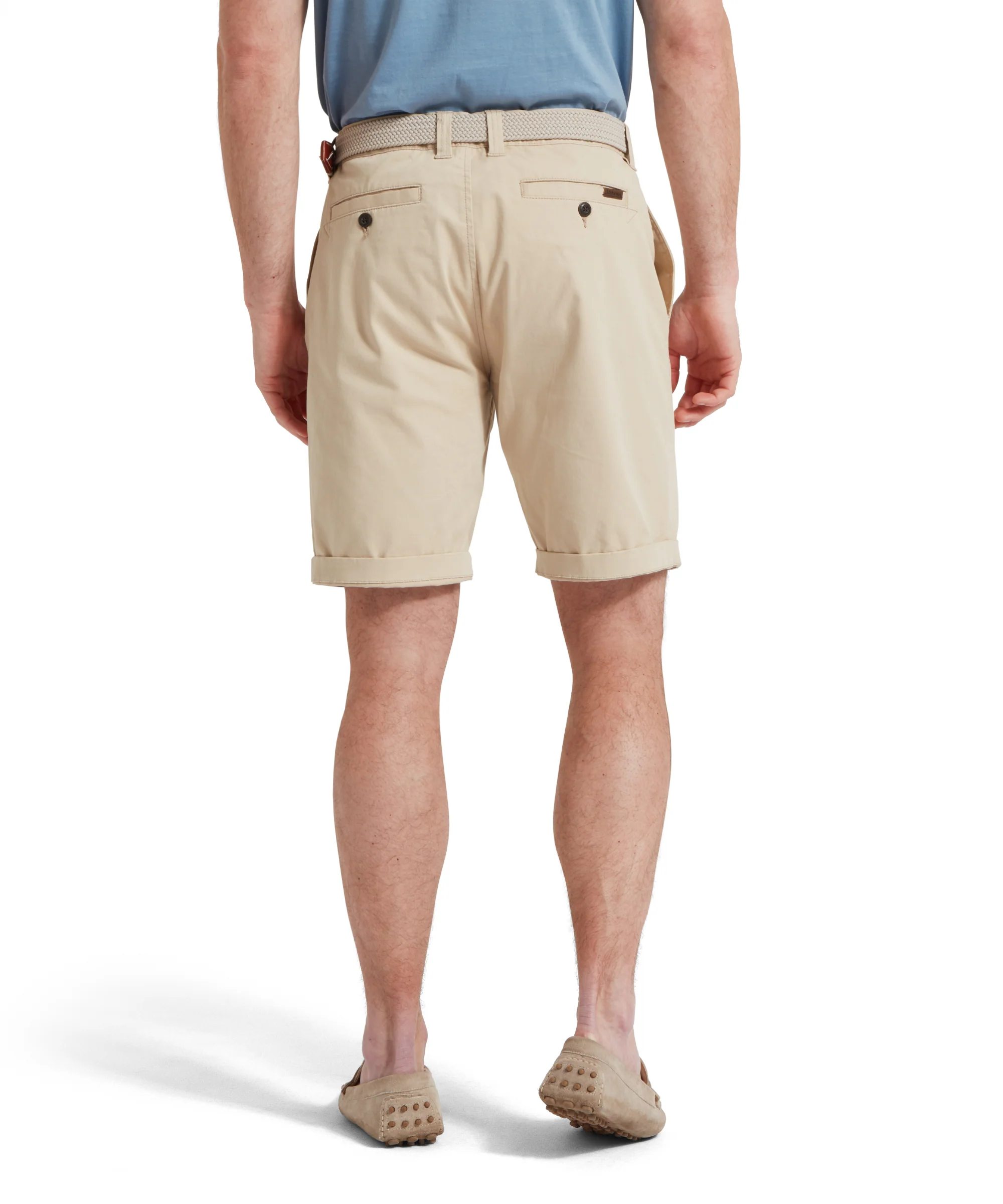 Harlech Chino Shorts - Oat - Image 6