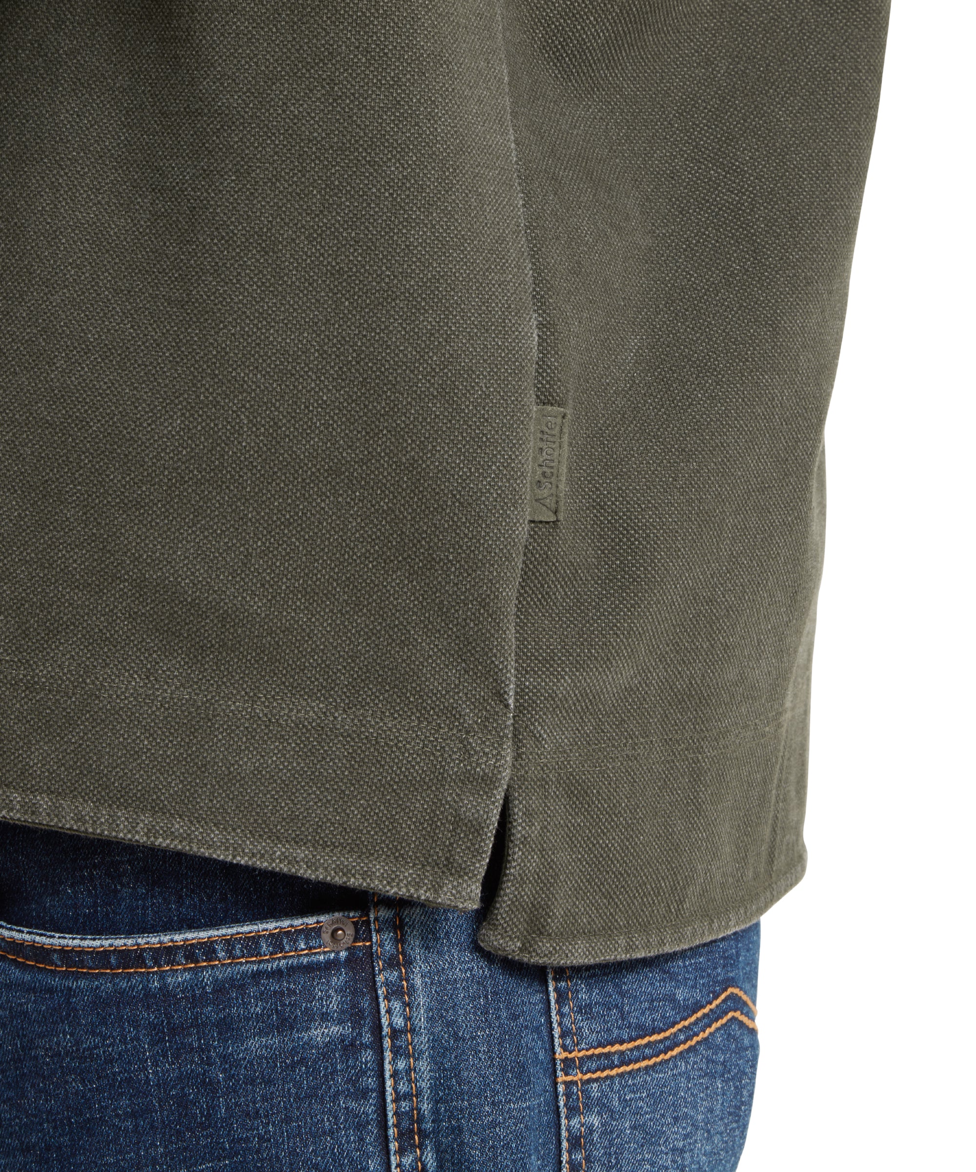 Helford Heritage Sweatshirt - Peat Green - Image 7