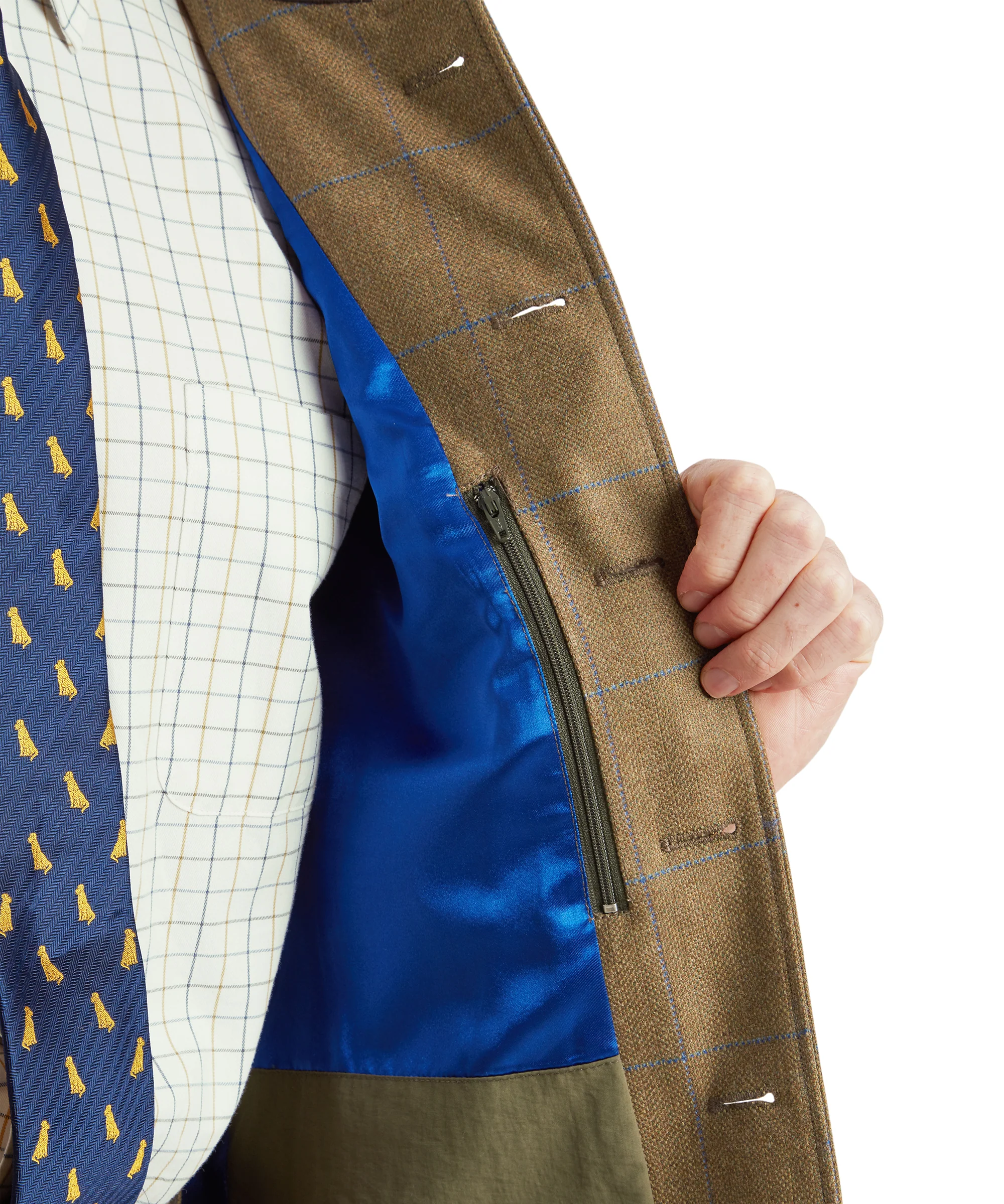 Holcot Tweed Waistcoat - Corry Tweed - Image 4