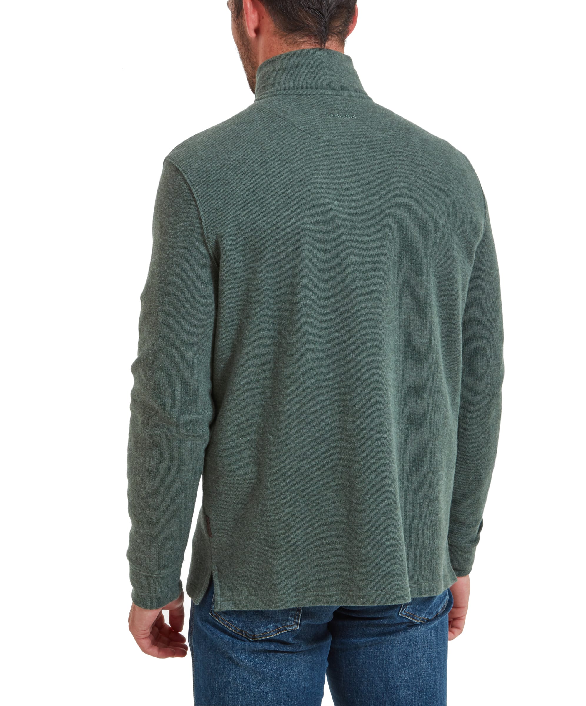 Kingsbridge Quarter Zip Jumper - Country Green - Image 4
