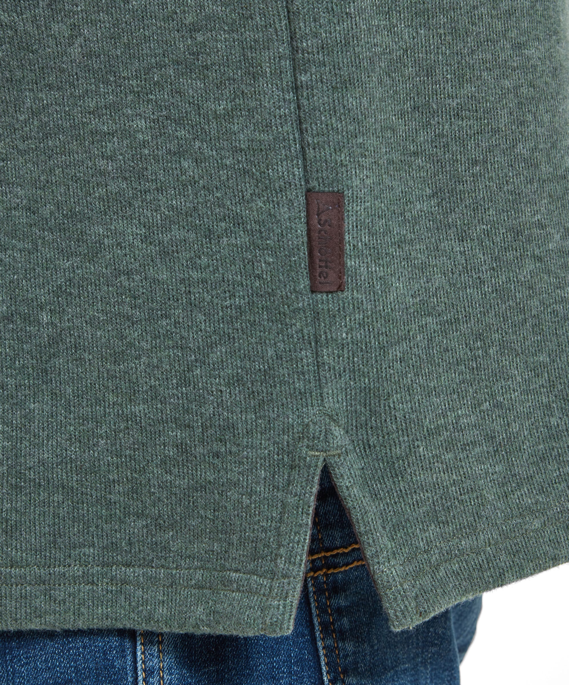 Kingsbridge Quarter Zip Jumper - Country Green - Image 6