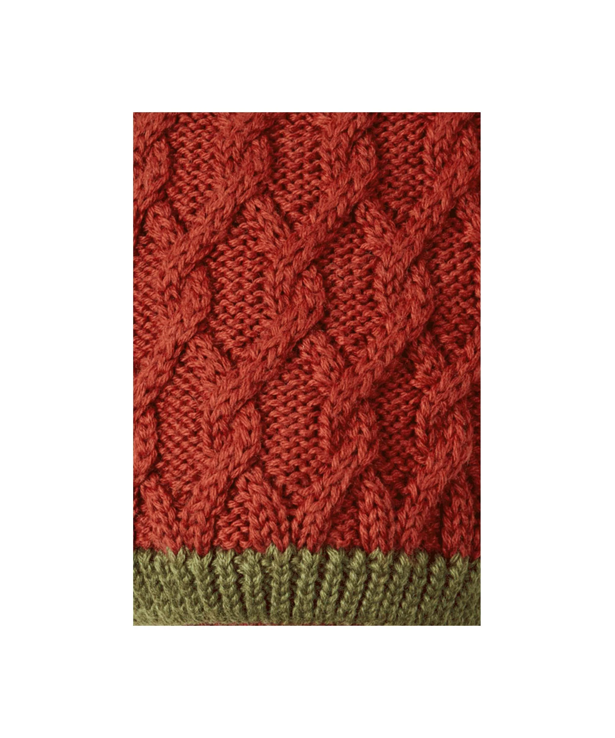 Men's Lattice Socks - Brick - Image 2