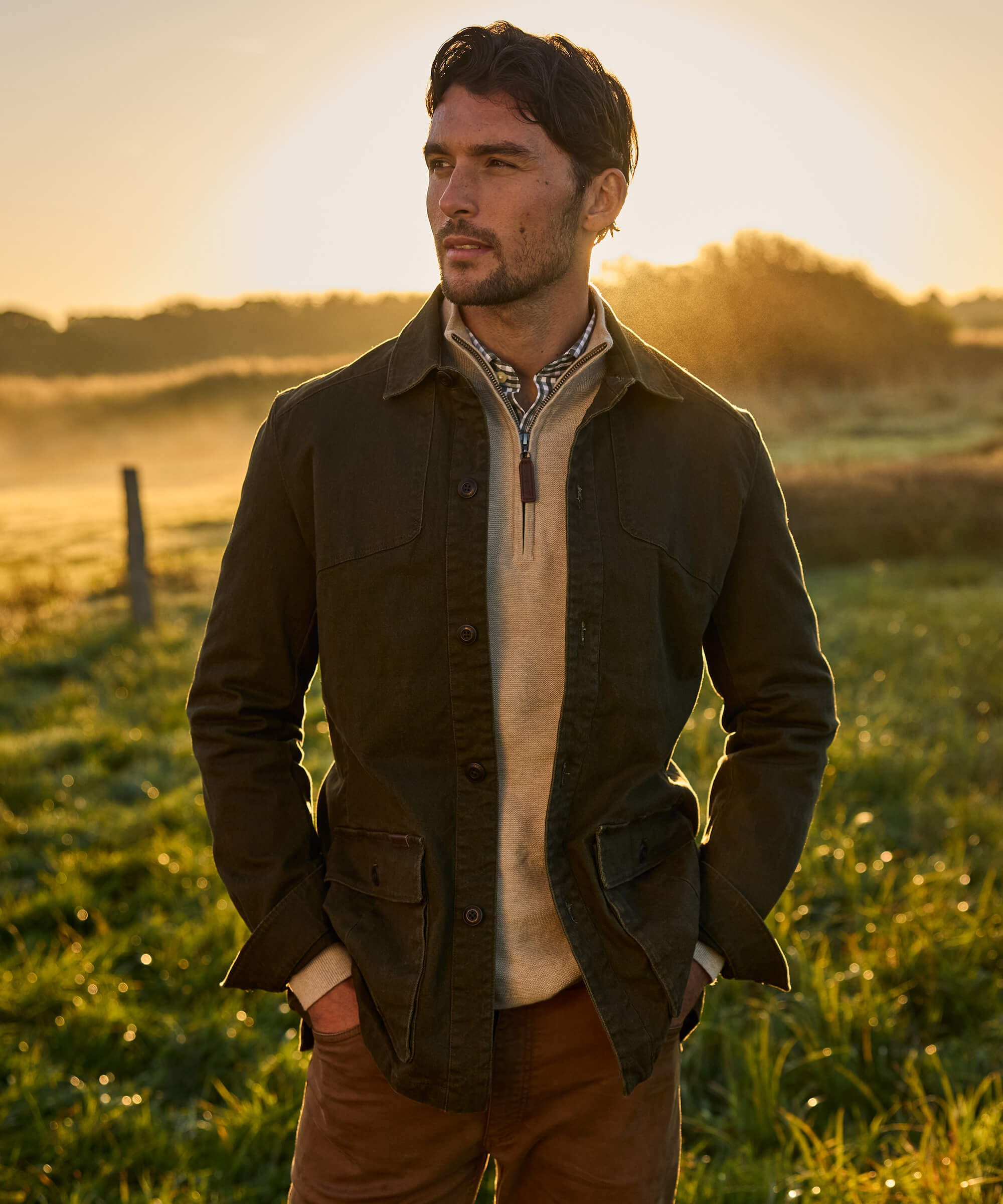Lynmouth Utility Jacket - Woodland - Image 4