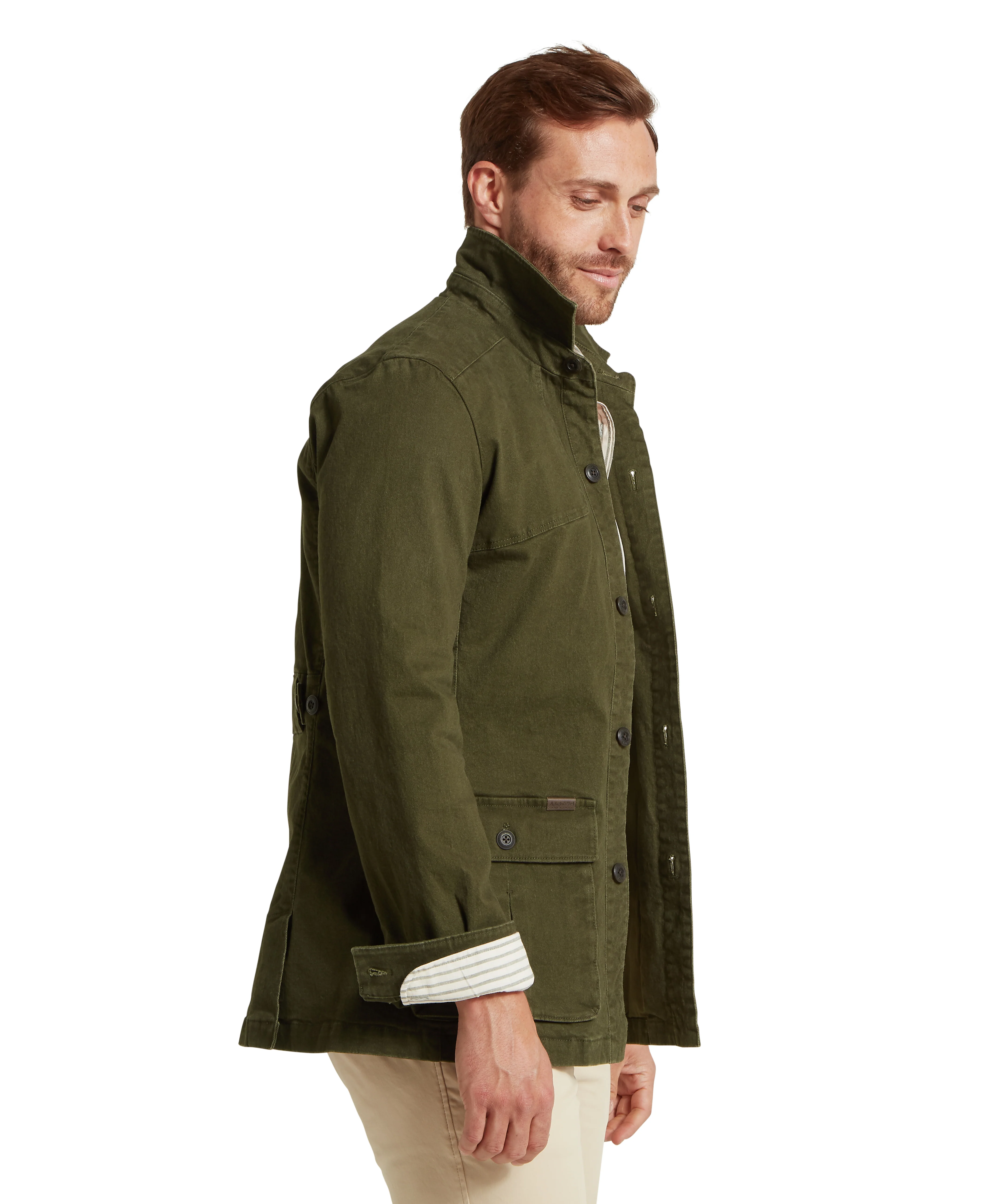 Lynmouth Utility Jacket - Woodland - Image 7