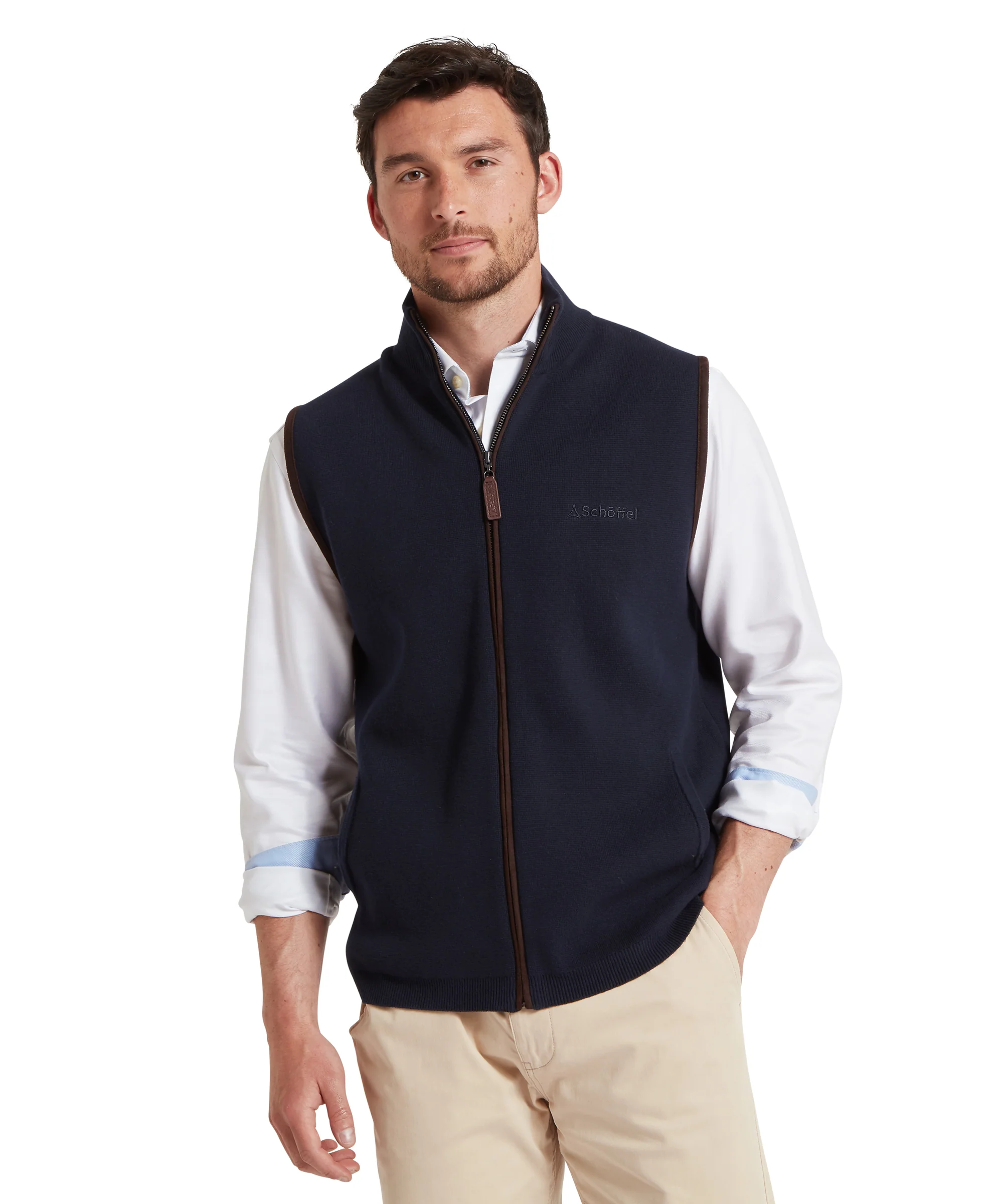Marlow Gilet - Navy - Image 3