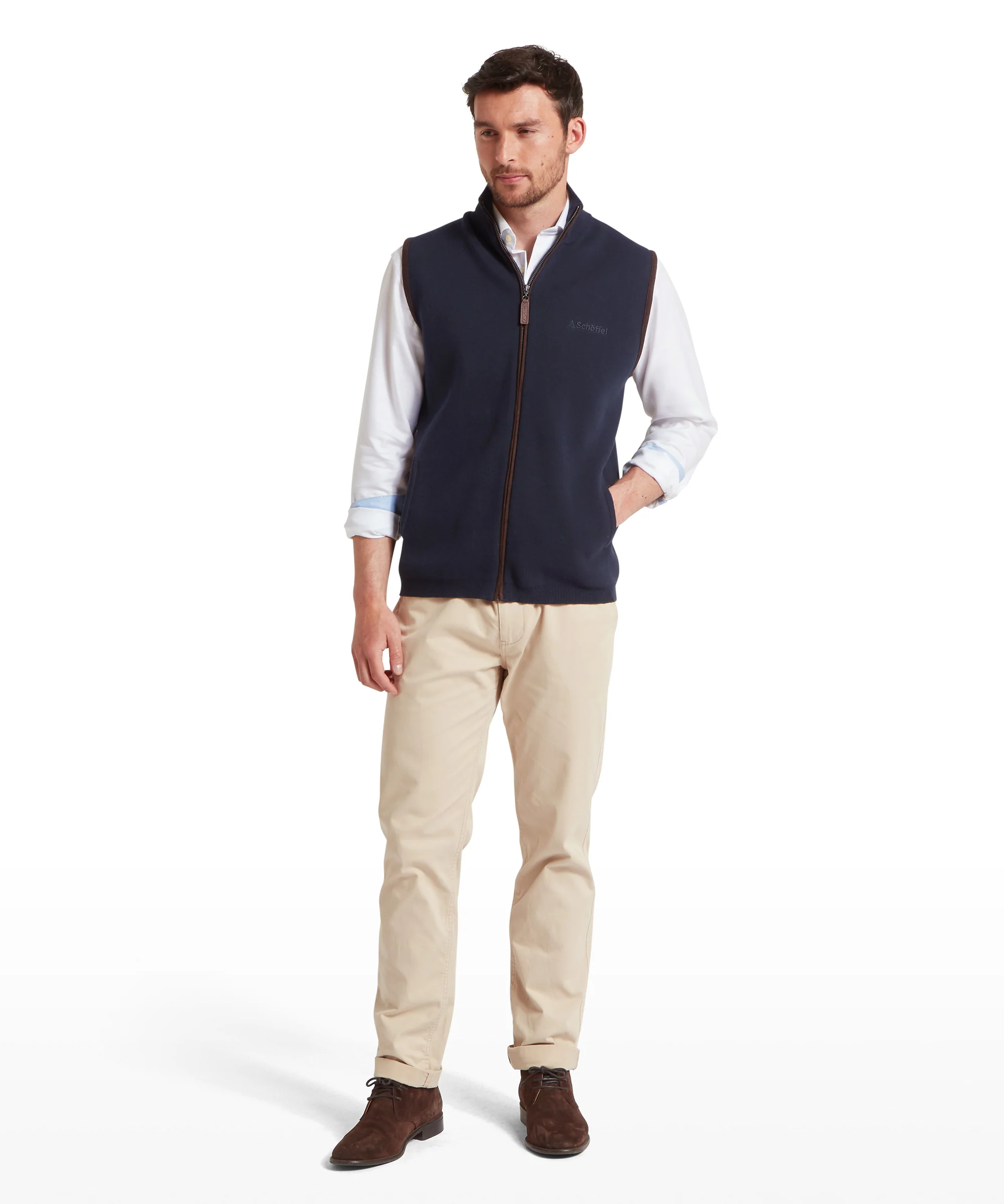 Marlow Gilet - Navy - Image 4