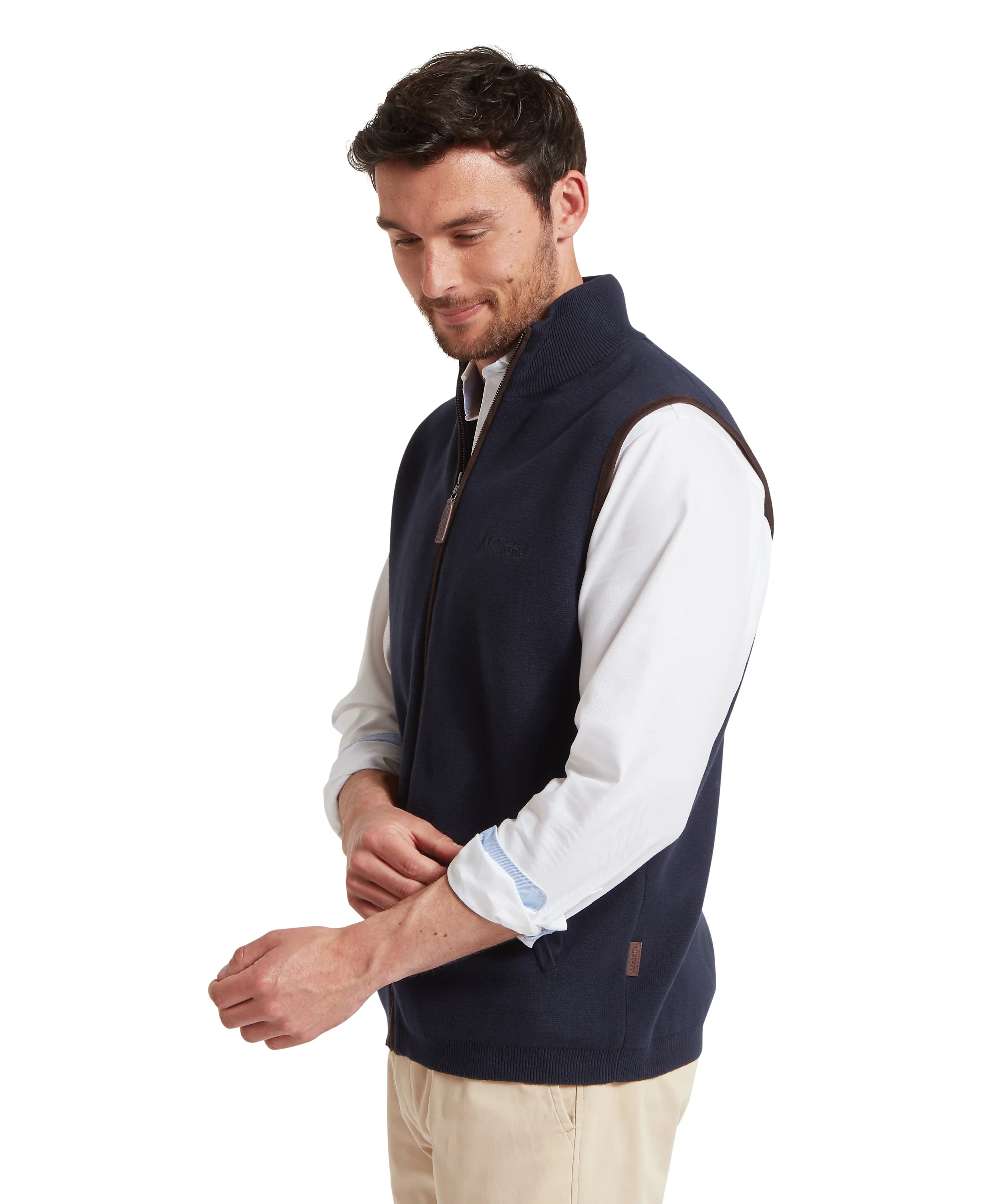 Marlow Gilet - Navy - Image 5
