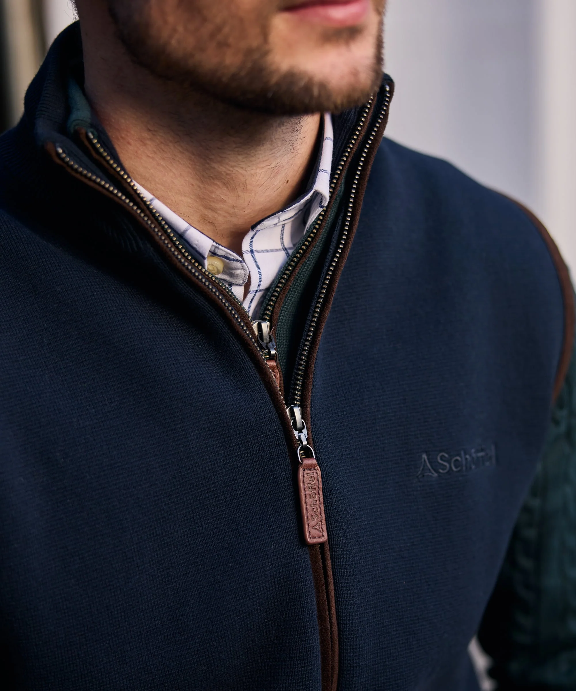 Marlow Gilet - Navy - Image 9