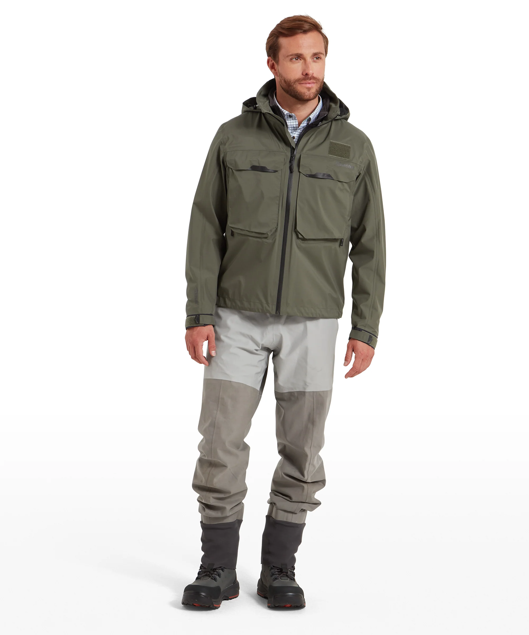 Mayfly Fly Fishing Jacket - River Green - Image 3