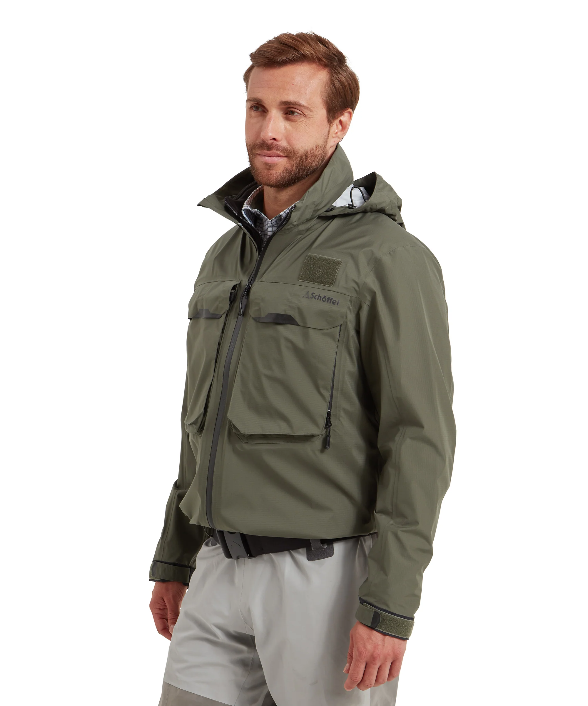Mayfly Fly Fishing Jacket - River Green - Image 4