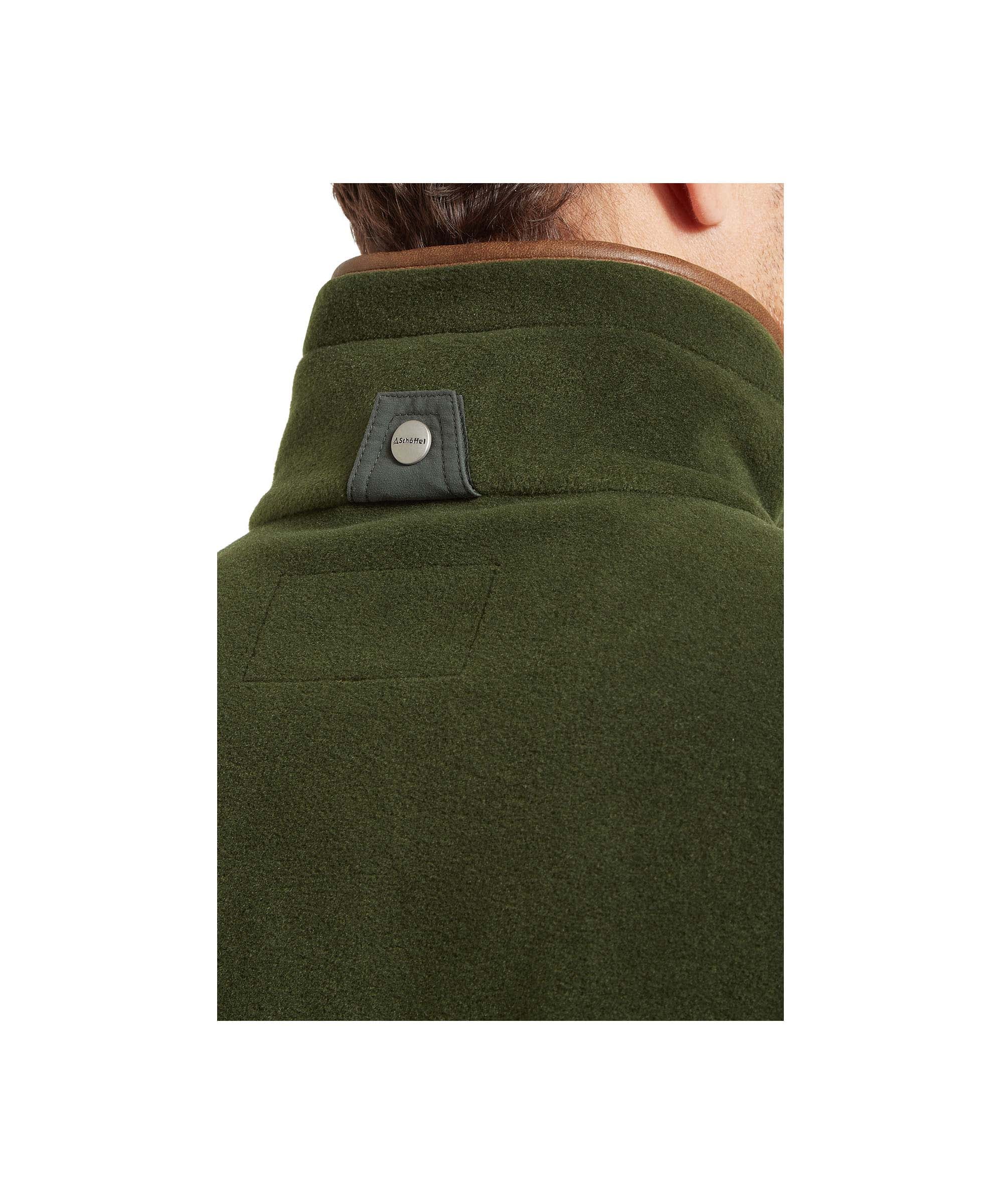 Oakham Fleece Gilet - Forest - Image 2