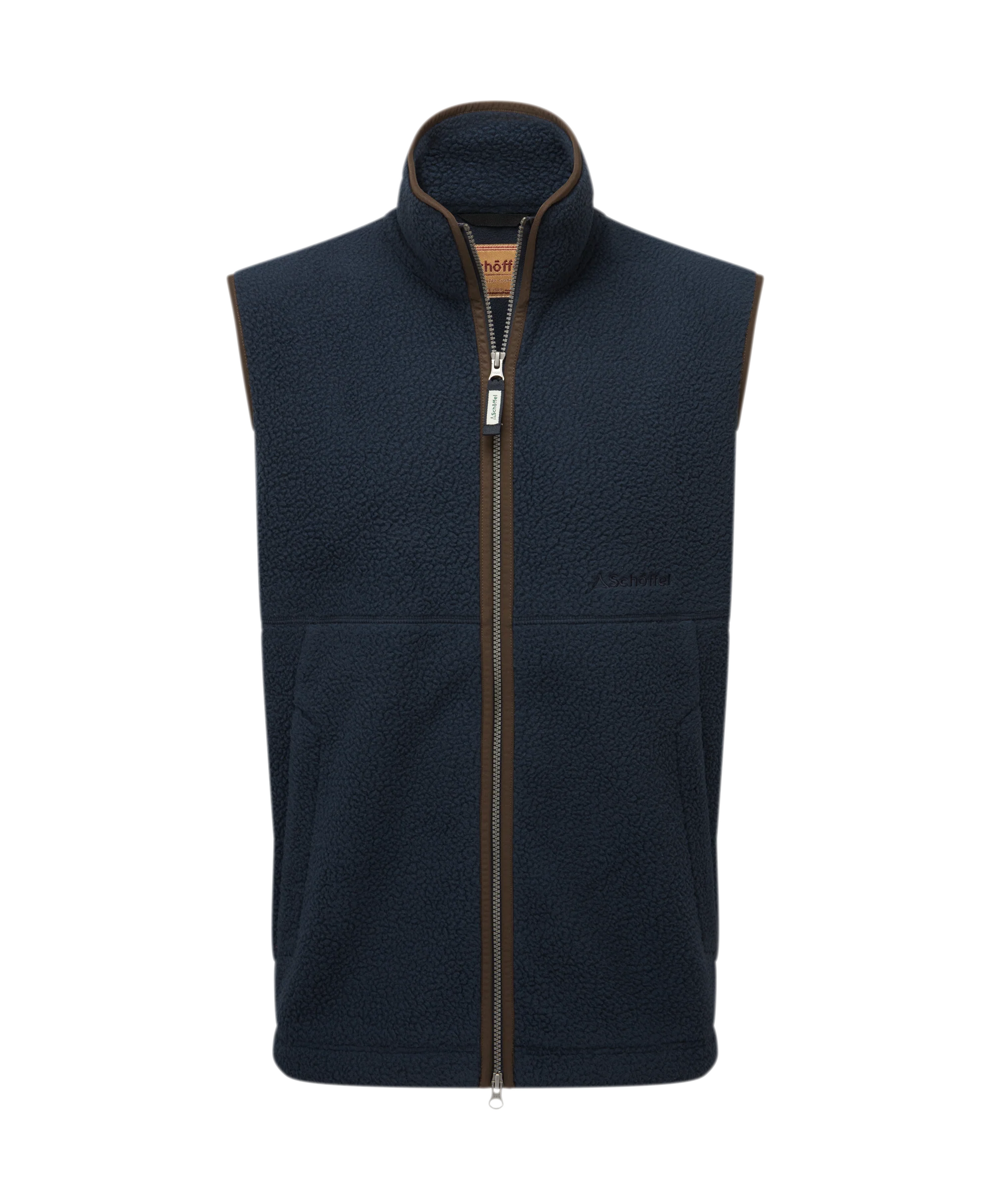 Oakham Retro Fleece Gilet - True Navy