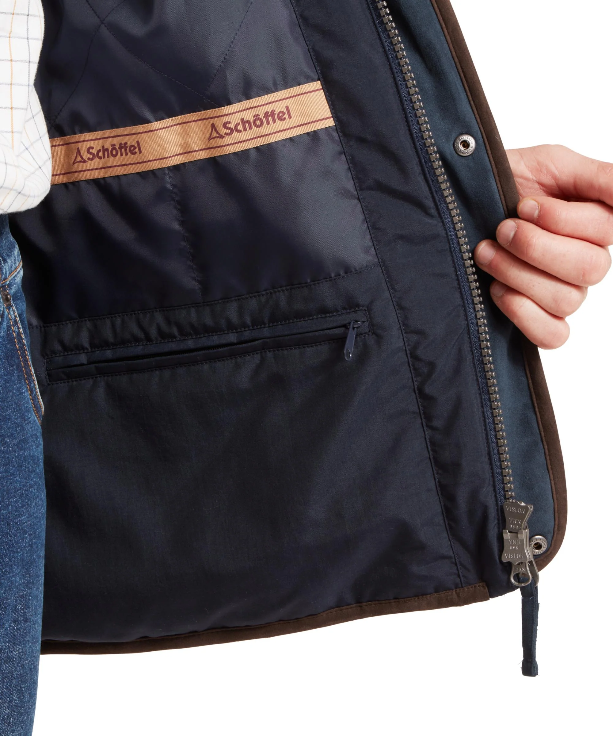 Oundle Country Coat - Carbon Navy - Image 6