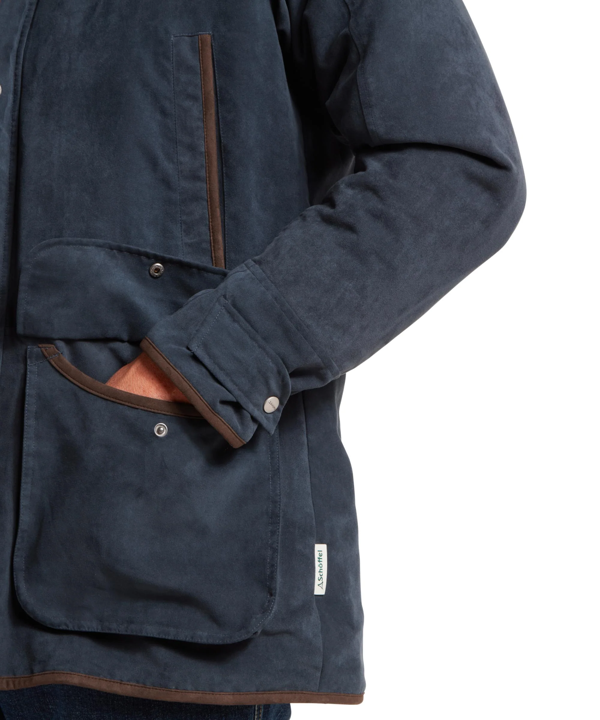 Oundle Country Coat - Carbon Navy - Image 8