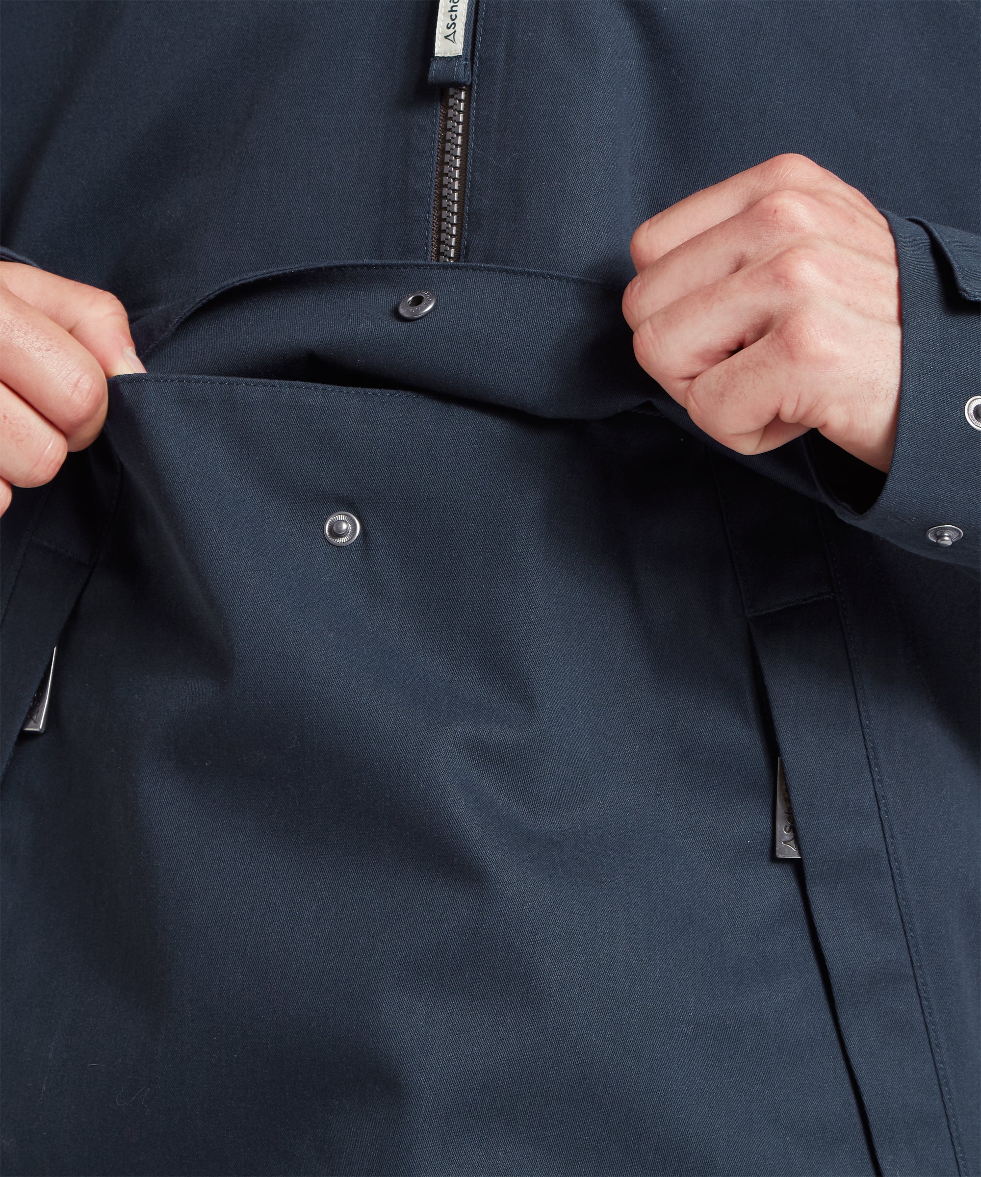 Overton Waterproof Anorak - Navy - Image 10