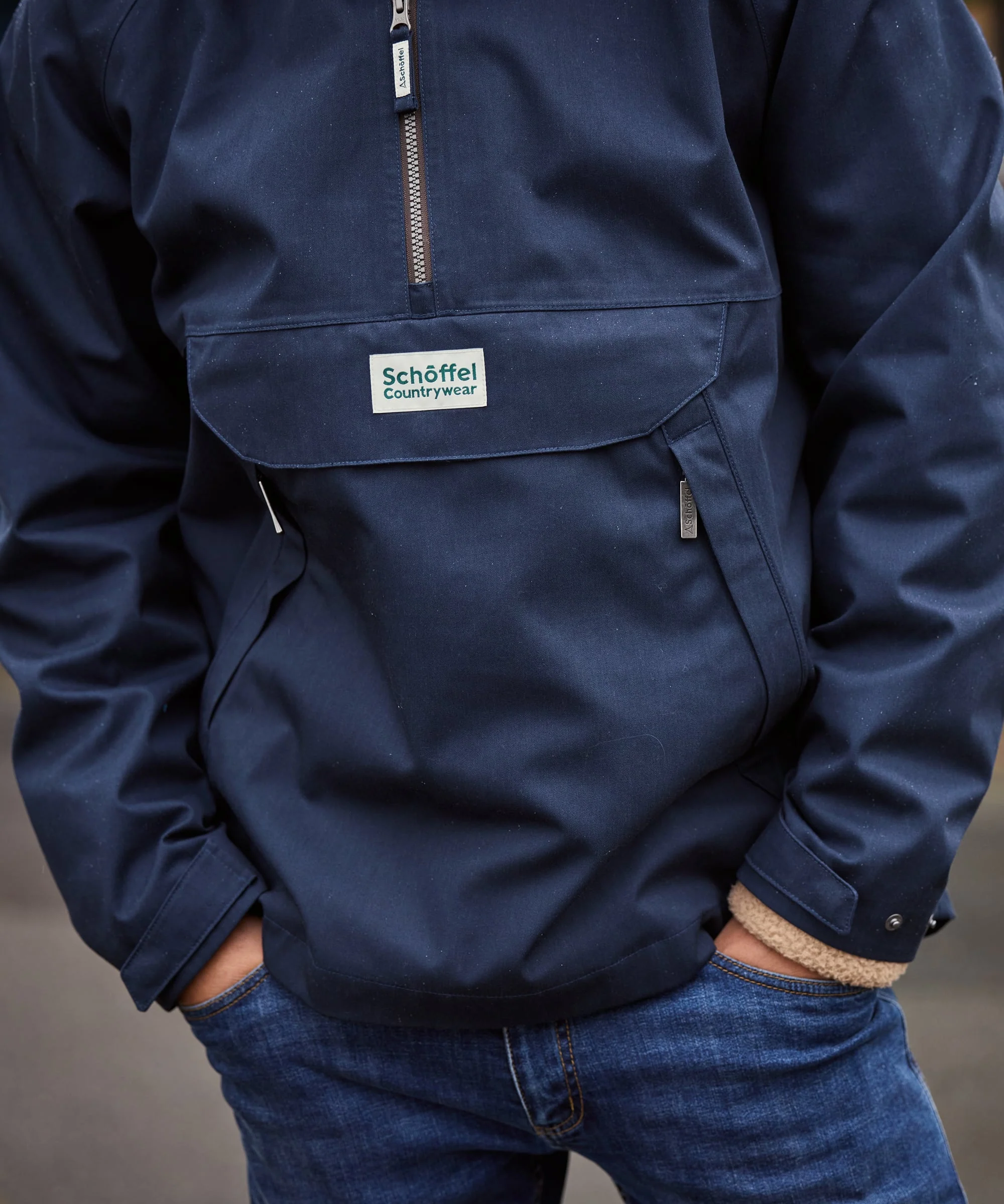 Overton Waterproof Anorak - Navy - Image 13
