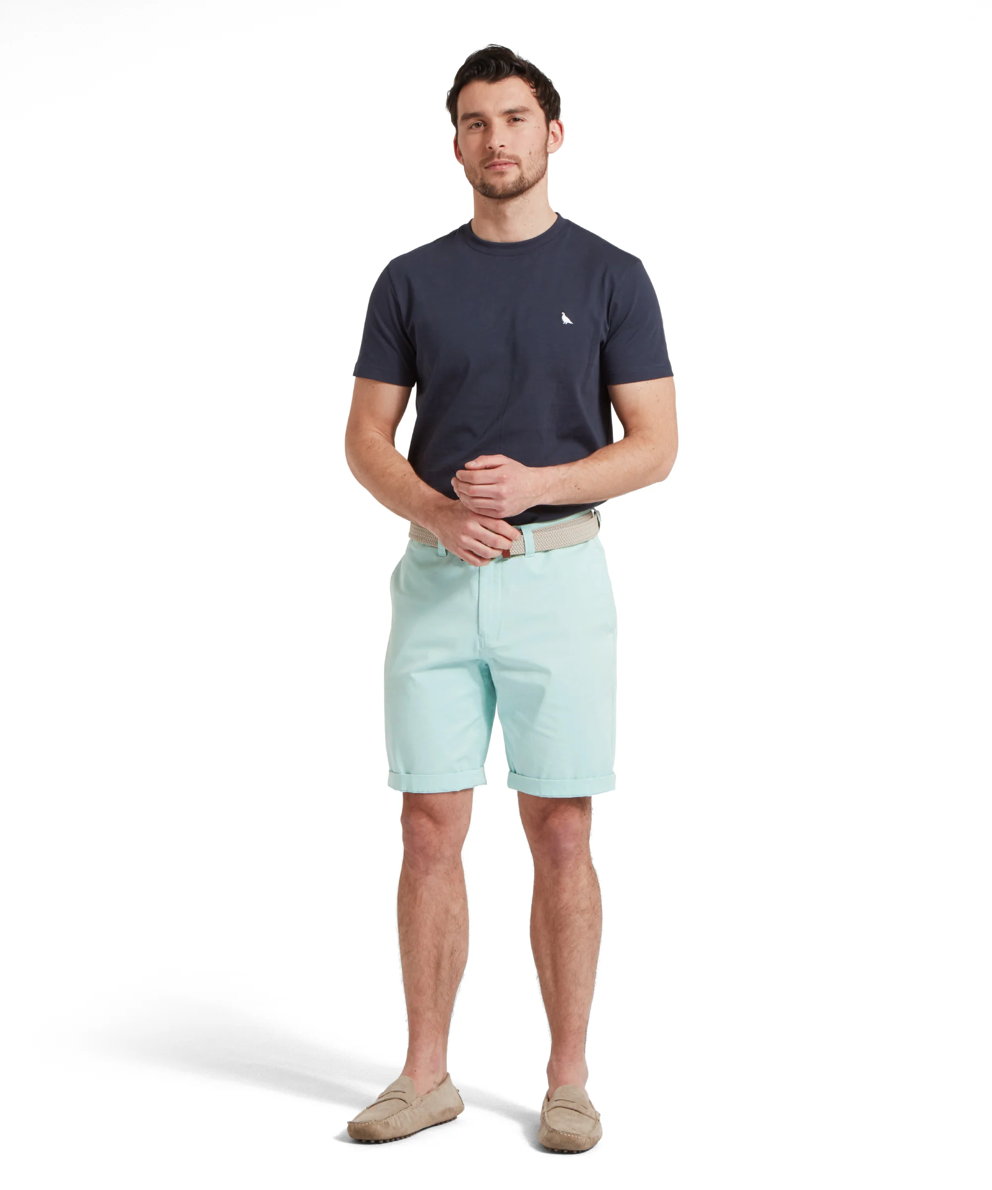 Paul Chino Shorts - Pale Mint - Image 3