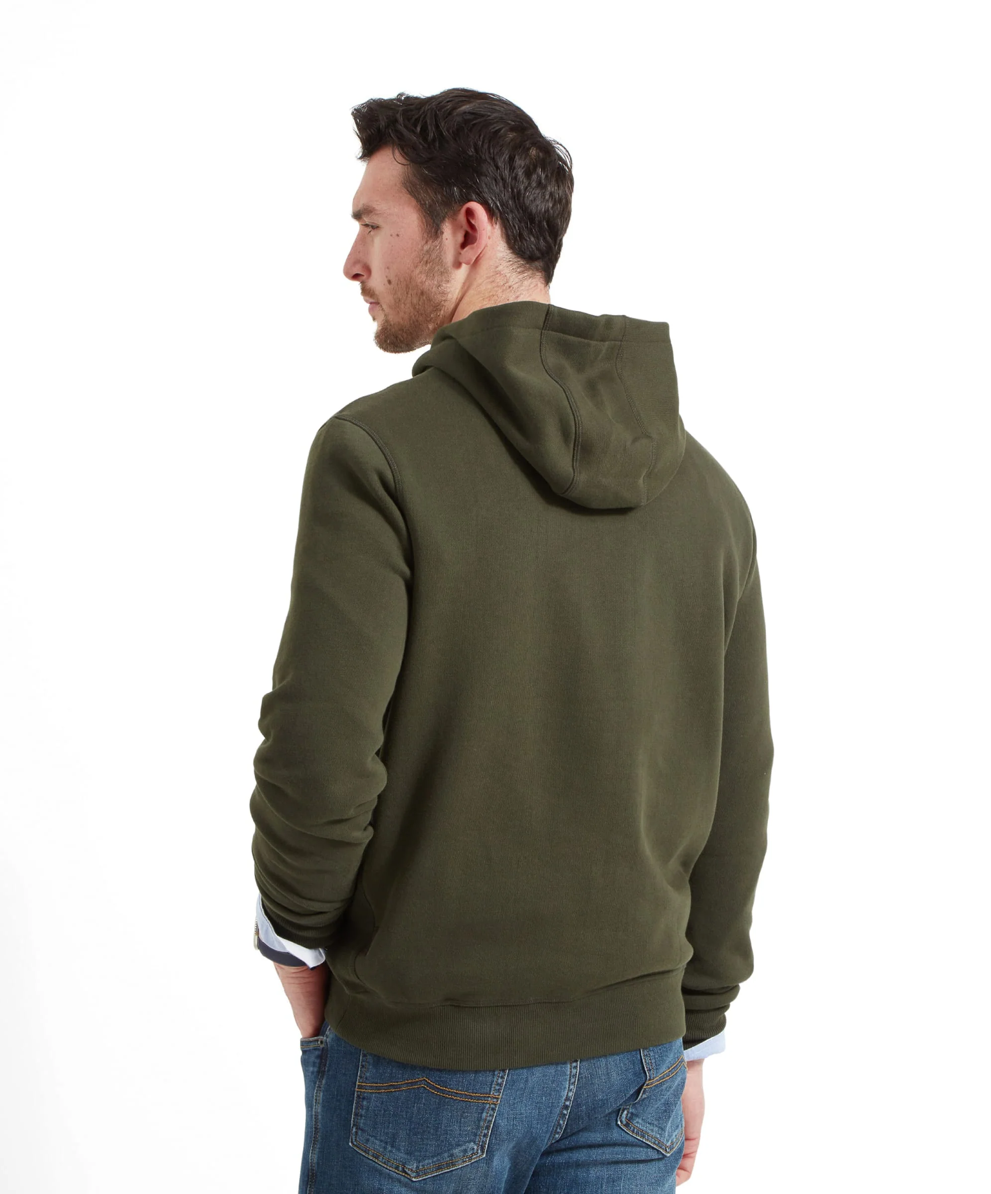 Pentire Heritage Hoodie - Forest - Image 5