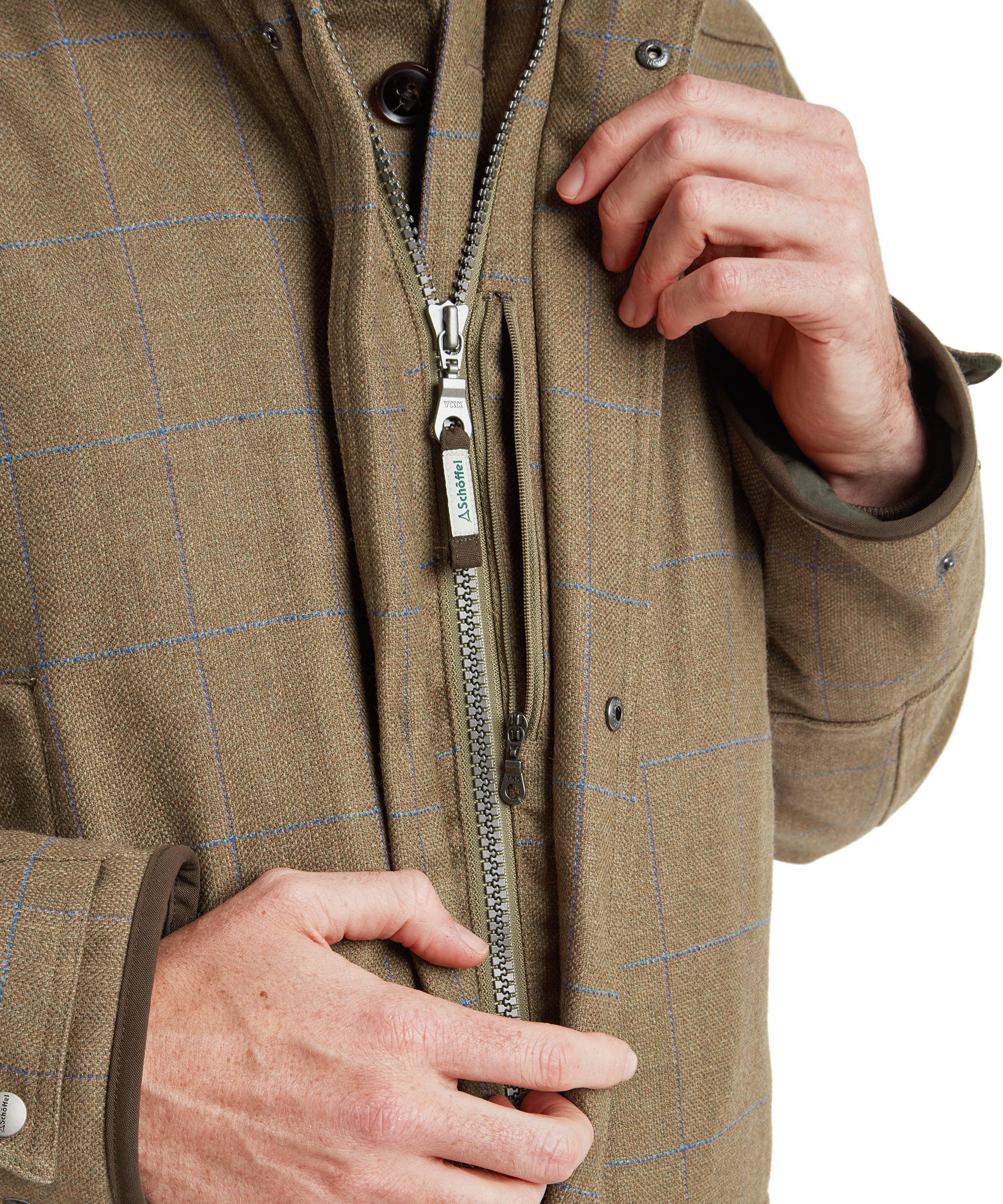 Ptarmigan Tweed Classic Coat - Corry Tweed - Image 3