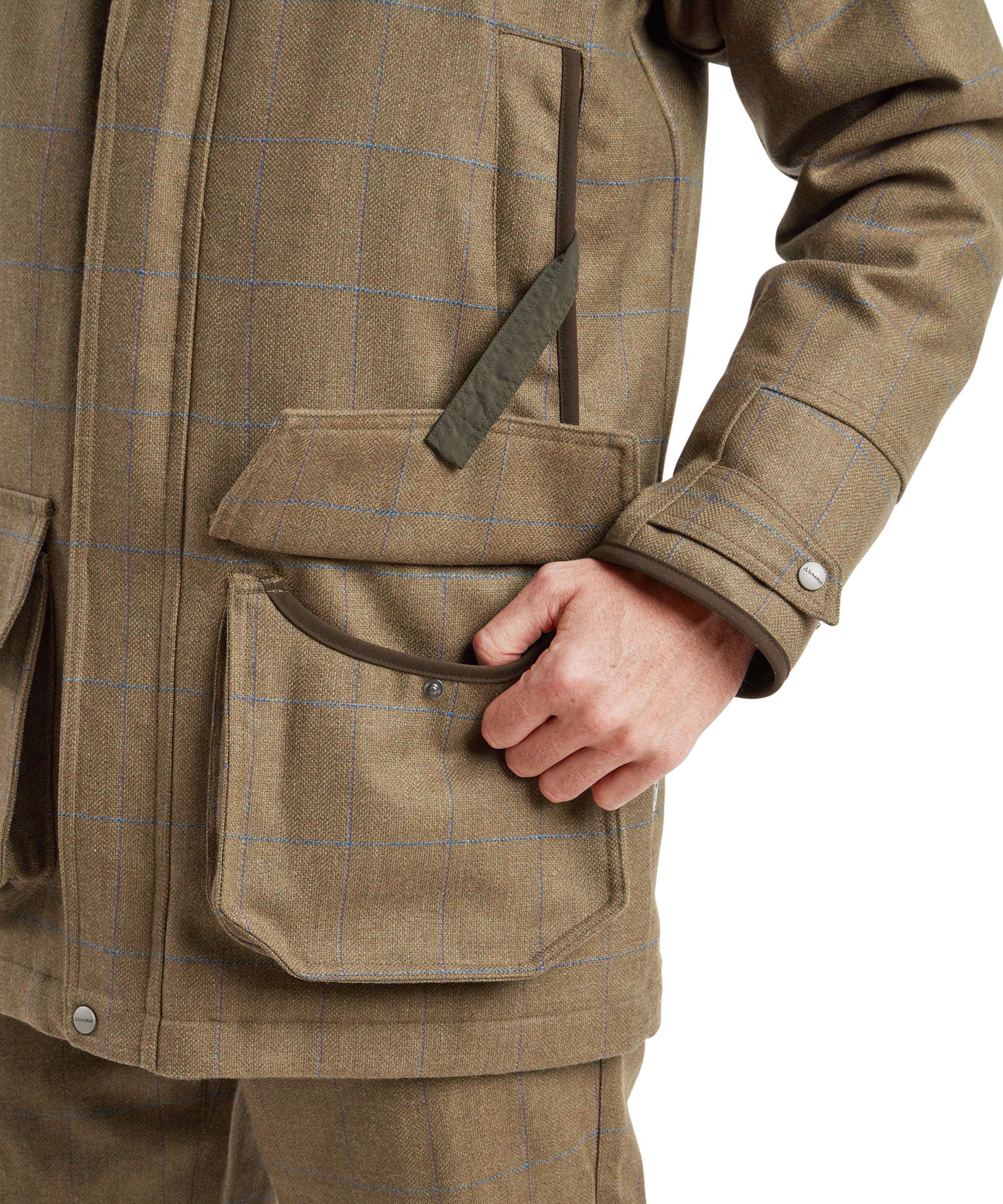 Ptarmigan Tweed Classic Coat - Corry Tweed - Image 4