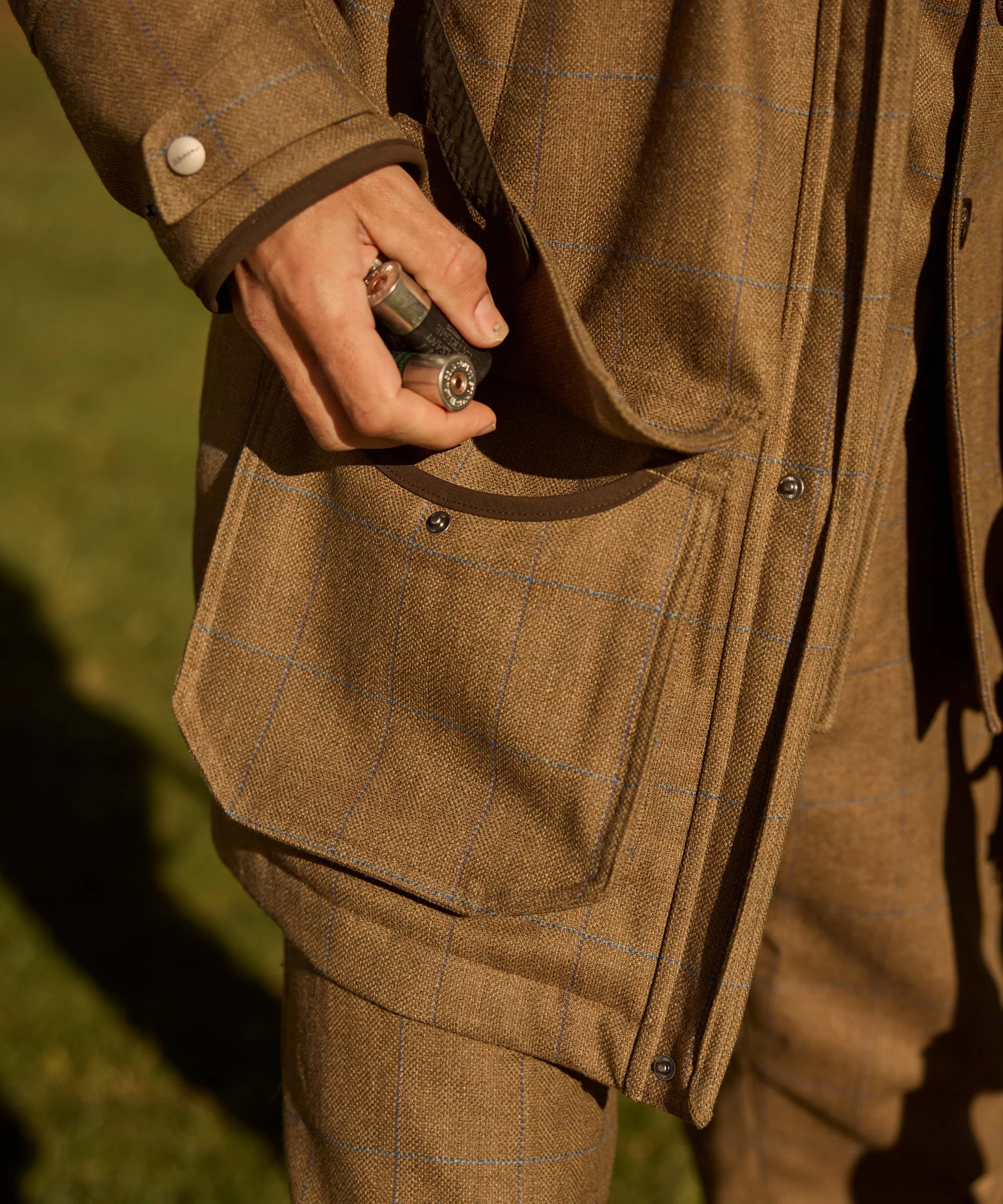 Ptarmigan Tweed Classic Coat - Corry Tweed - Image 7