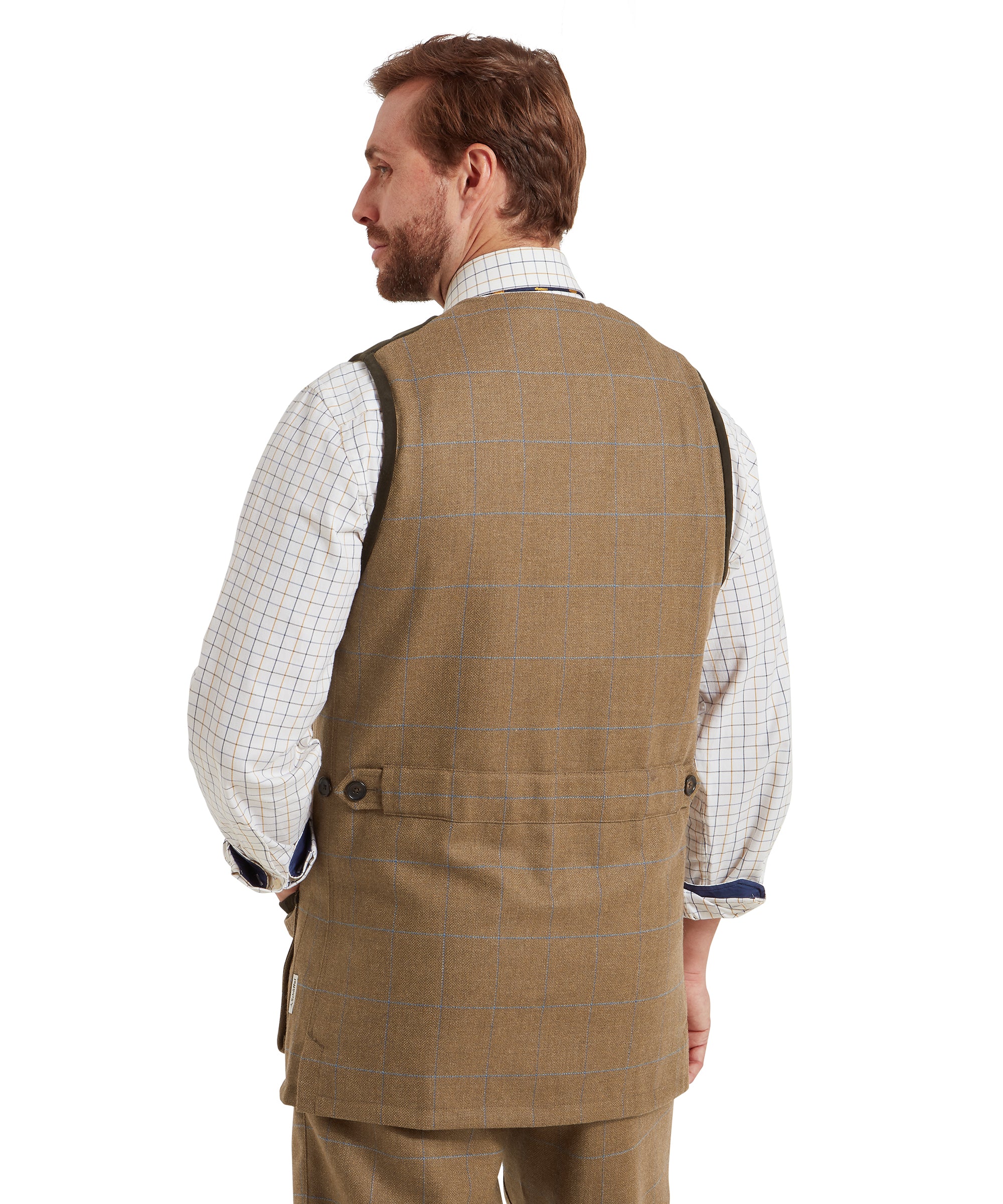 Ptarmigan Tweed Waistcoat II - Corry Tweed - Image 5