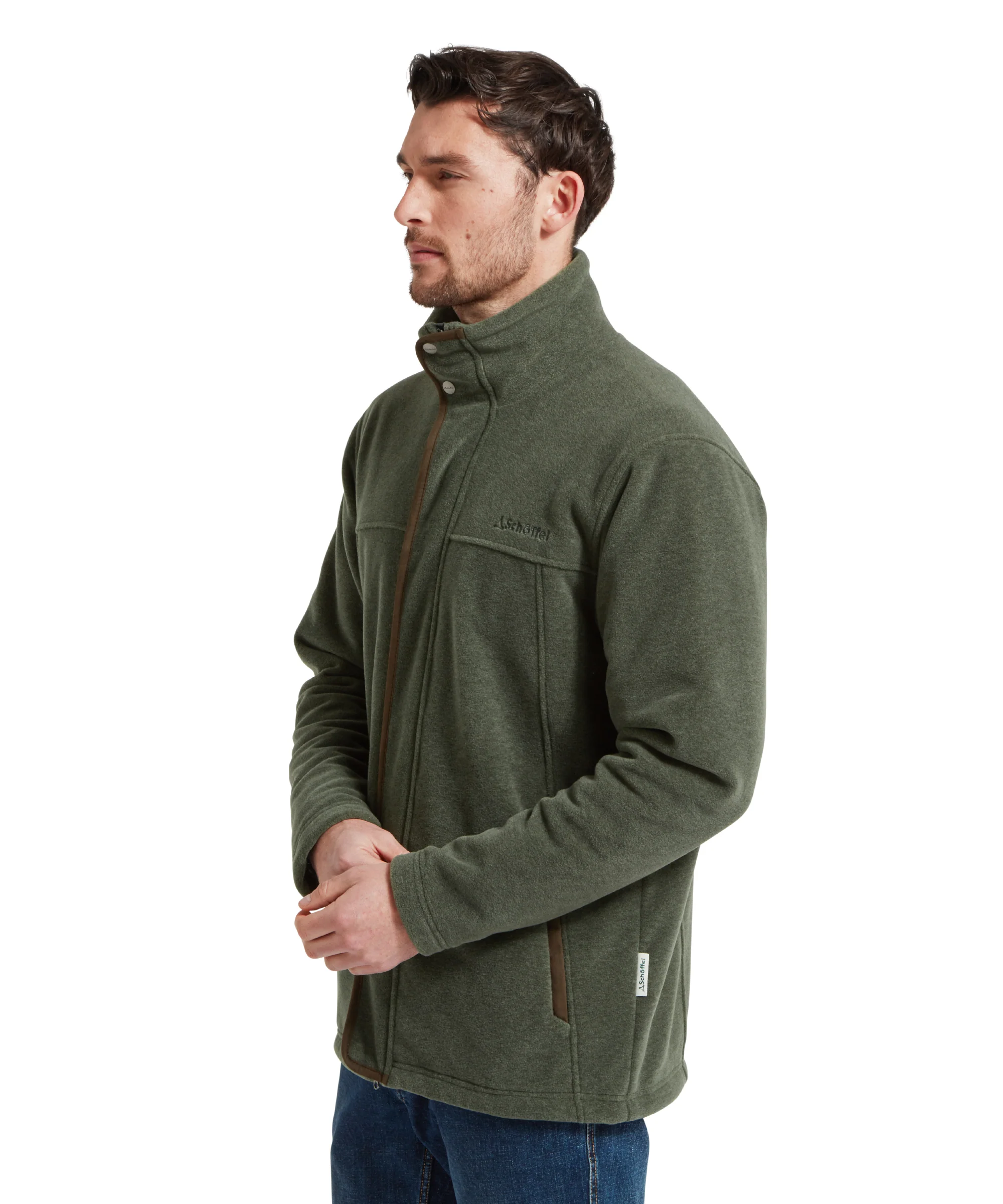Rutland Fleece Jacket - Cedar Green - Image 4