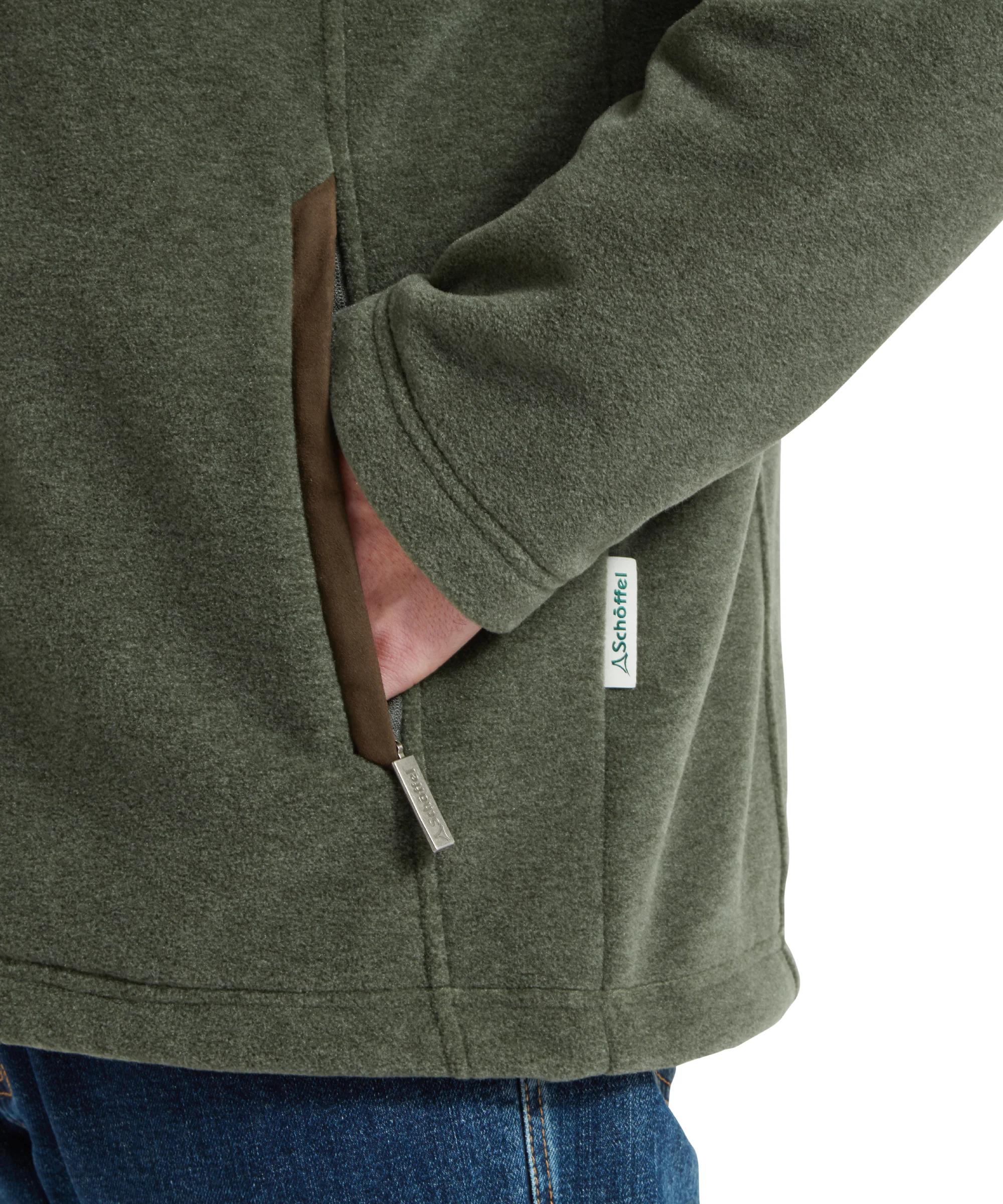 Rutland Fleece Jacket - Cedar Green - Image 6
