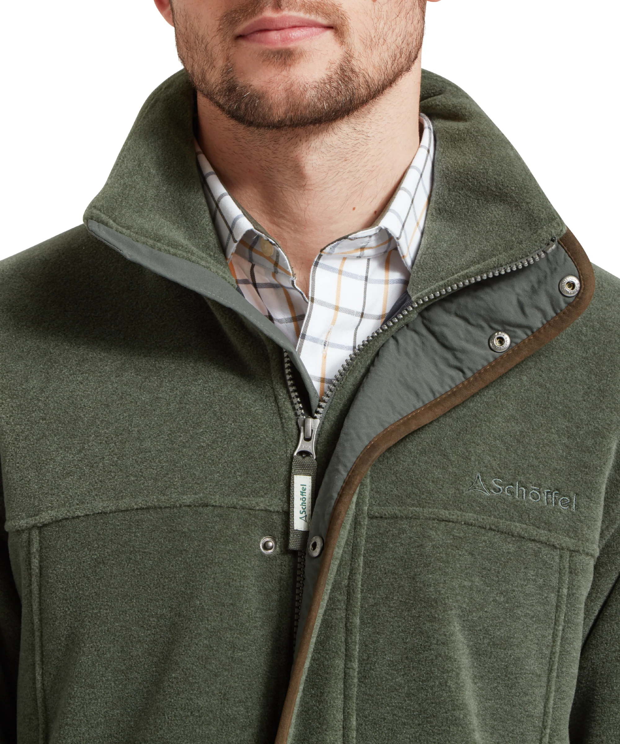Rutland Fleece Jacket - Cedar Green - Image 8