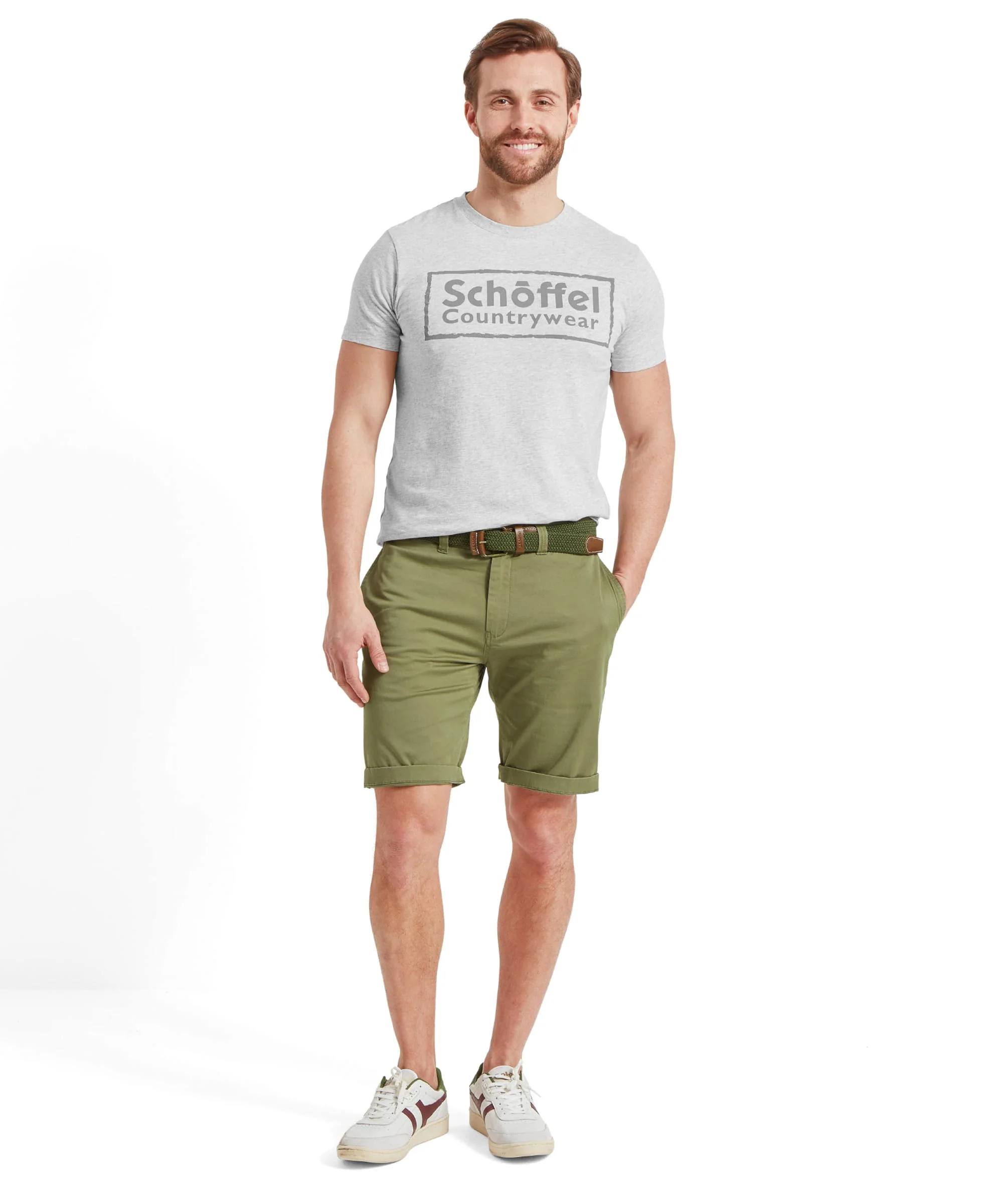 Schoffel Heritage T Shirt - Grey - Image 3