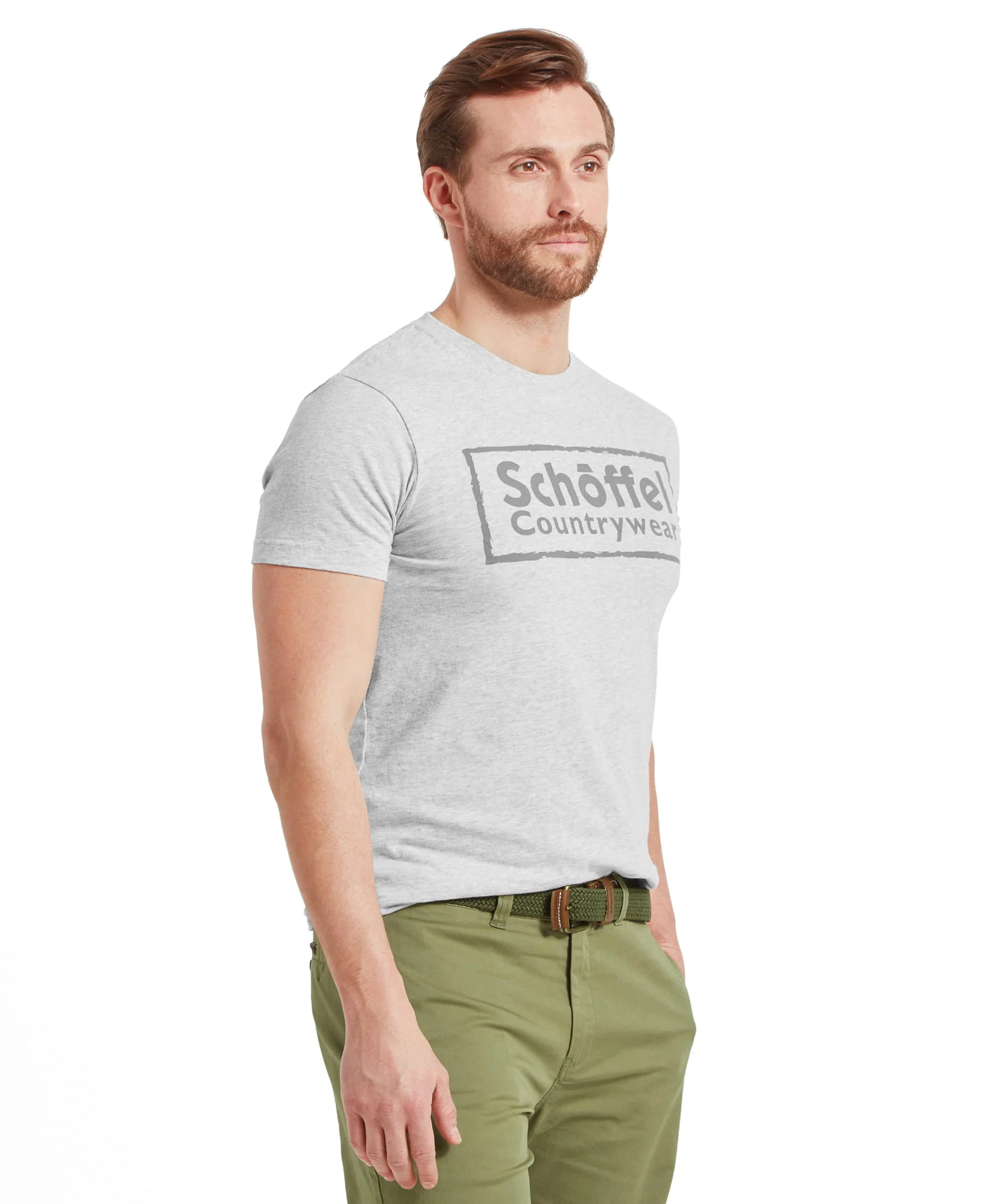 Schoffel Heritage T Shirt - Grey - Image 4