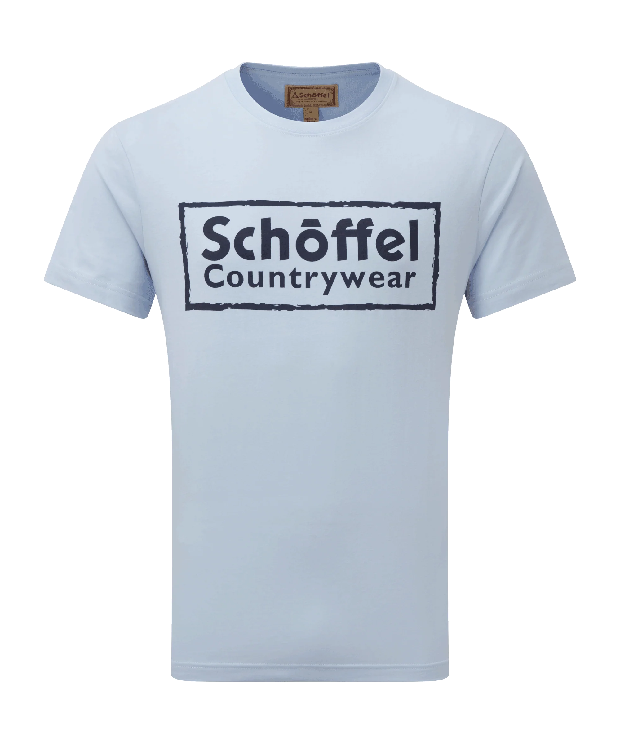 Schoffel Heritage T Shirt - Pale Blue