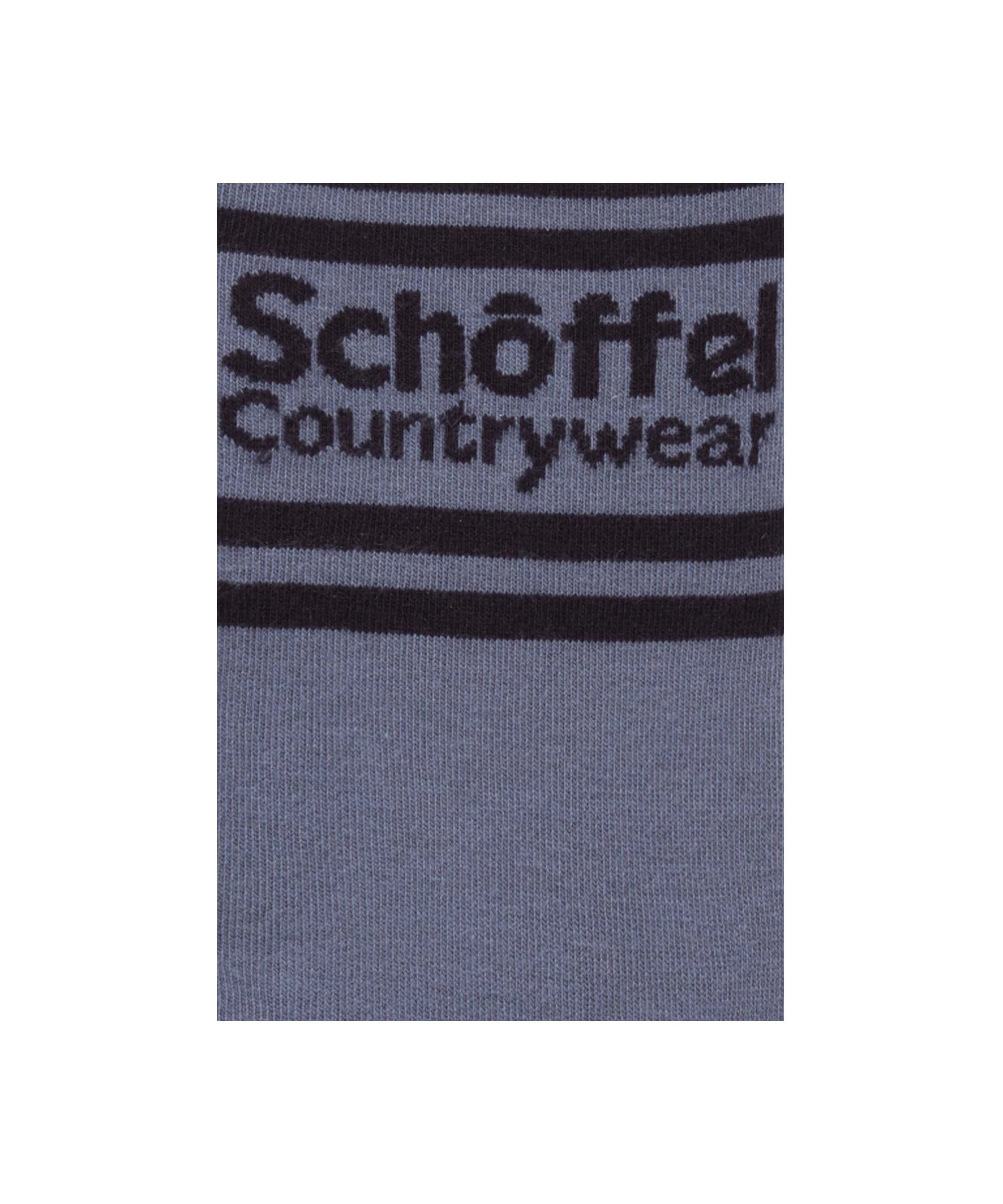 Men's Single Cotton Sock - Pigeon Blue Retro - Image 2