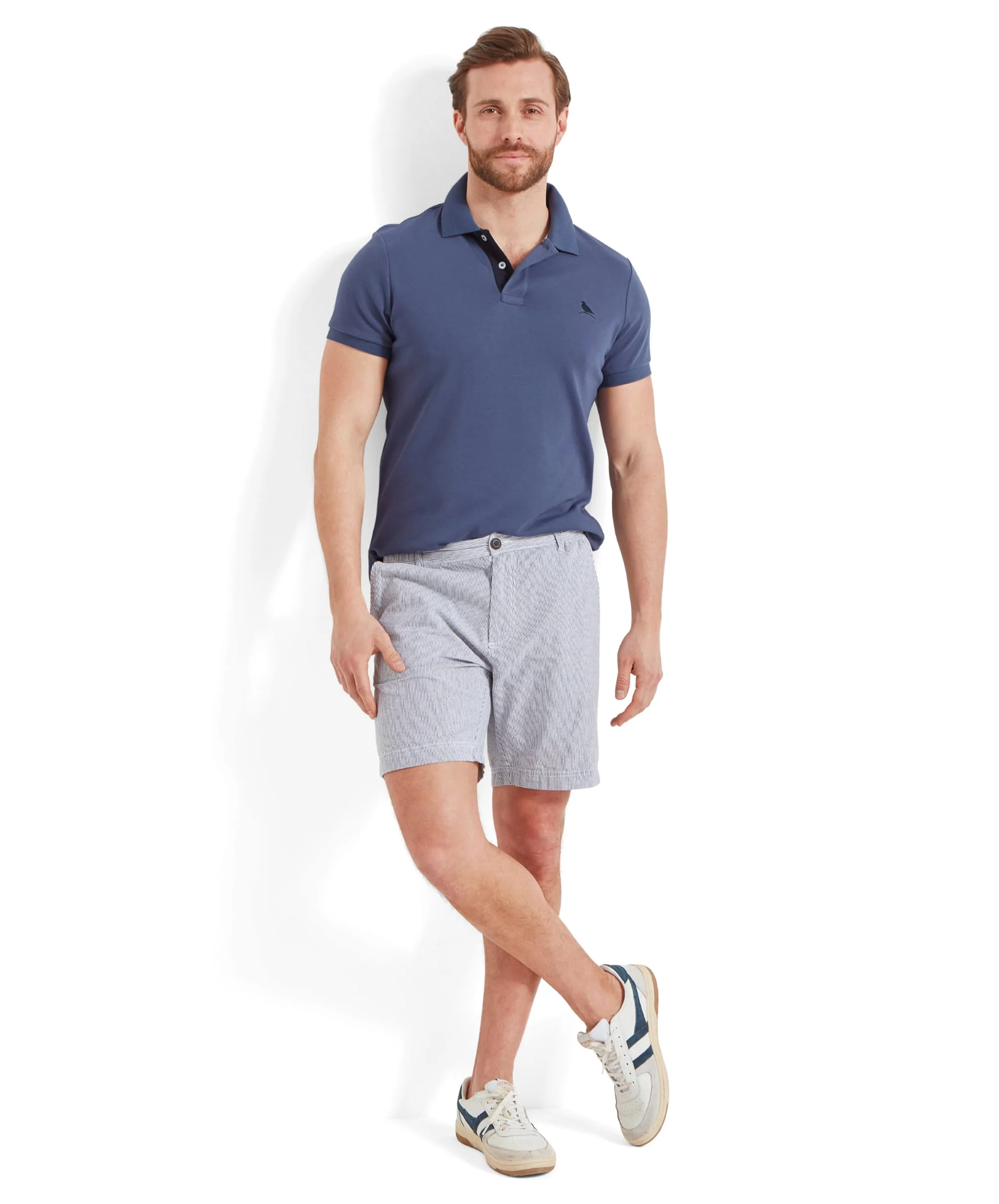 St Ives Jersey Polo Shirt - French Navy - Image 3