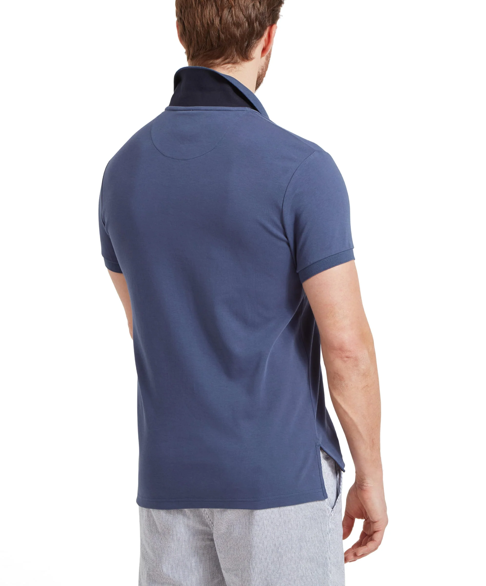 St Ives Jersey Polo Shirt - French Navy - Image 5
