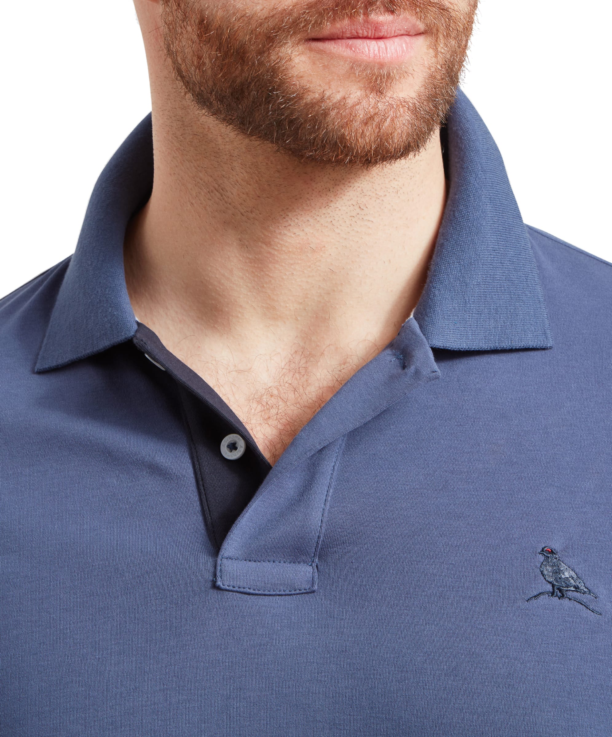 St Ives Jersey Polo Shirt - French Navy - Image 6