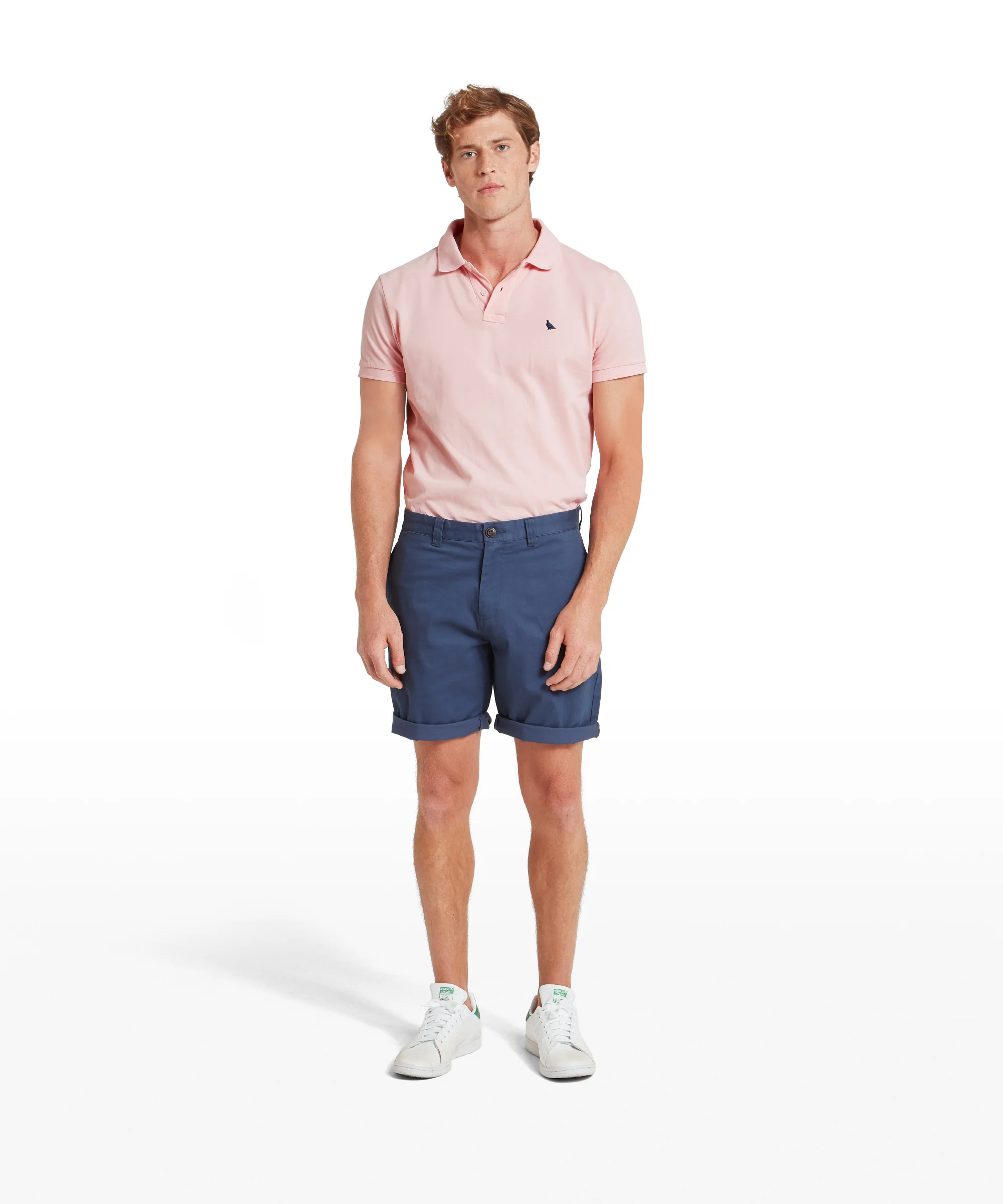 St Ives Polo Shirt - Chalky Coral - Image 4