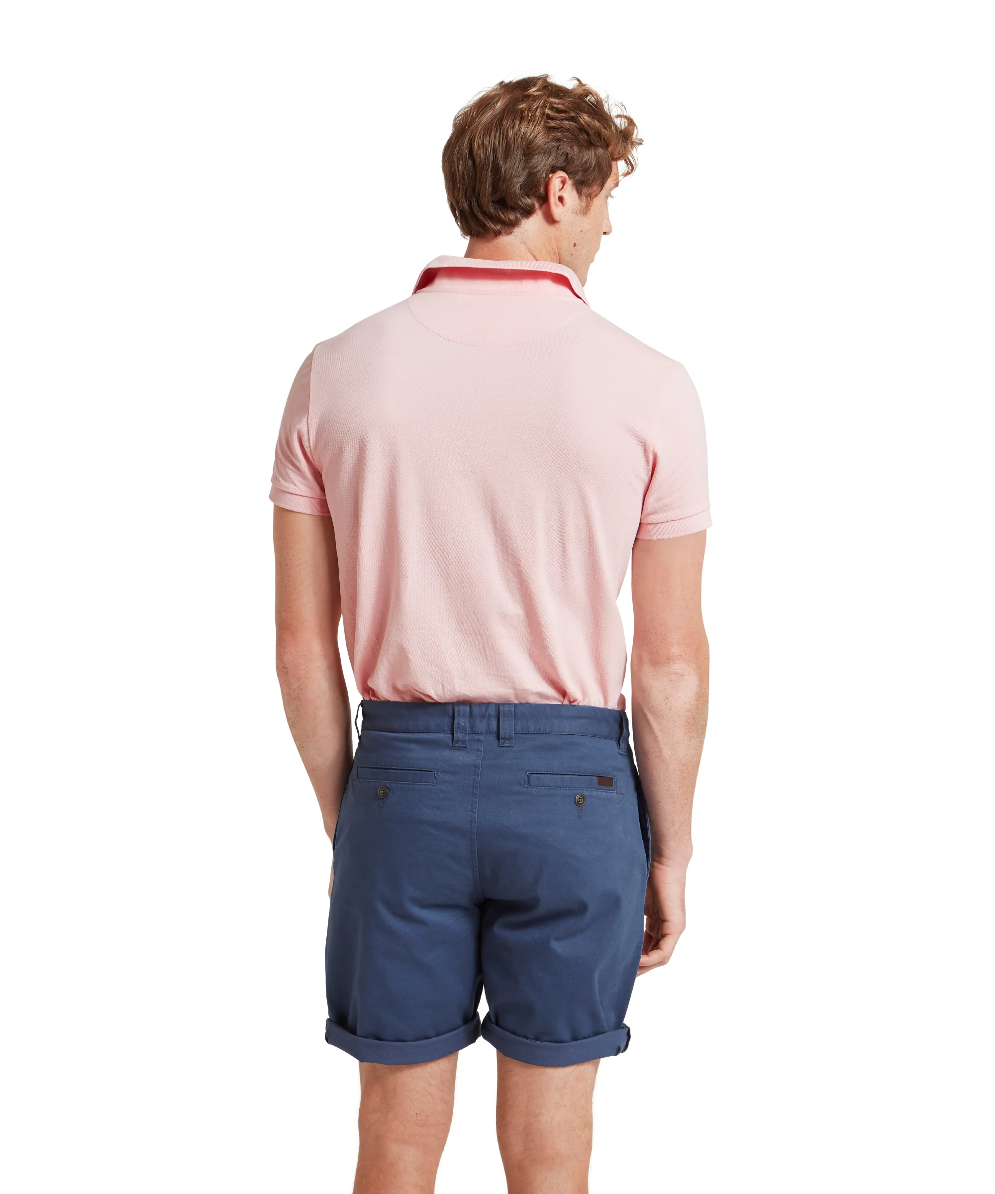 St Ives Polo Shirt - Chalky Coral - Image 6