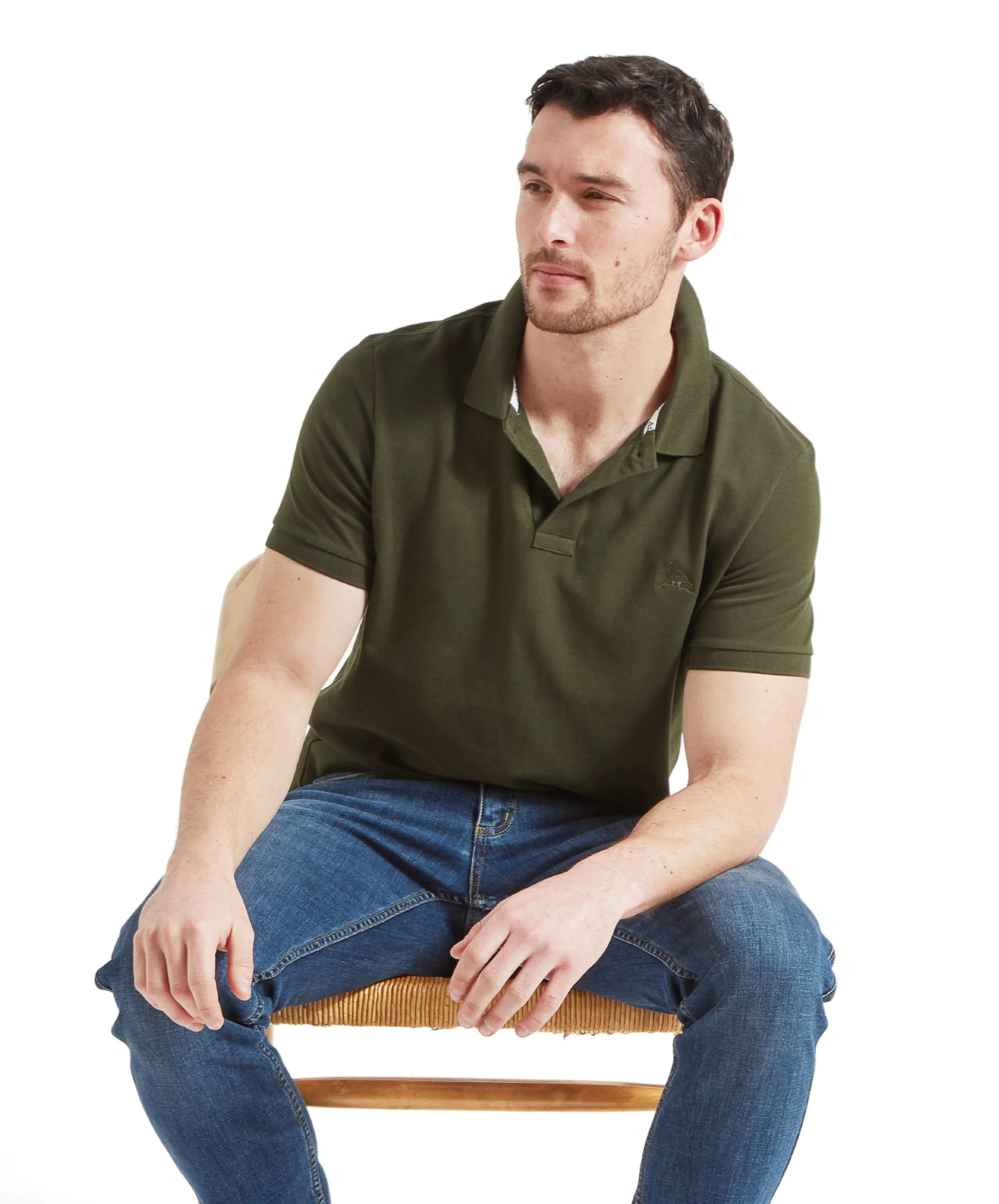 St Ives Polo Shirt - Forest - Image 2