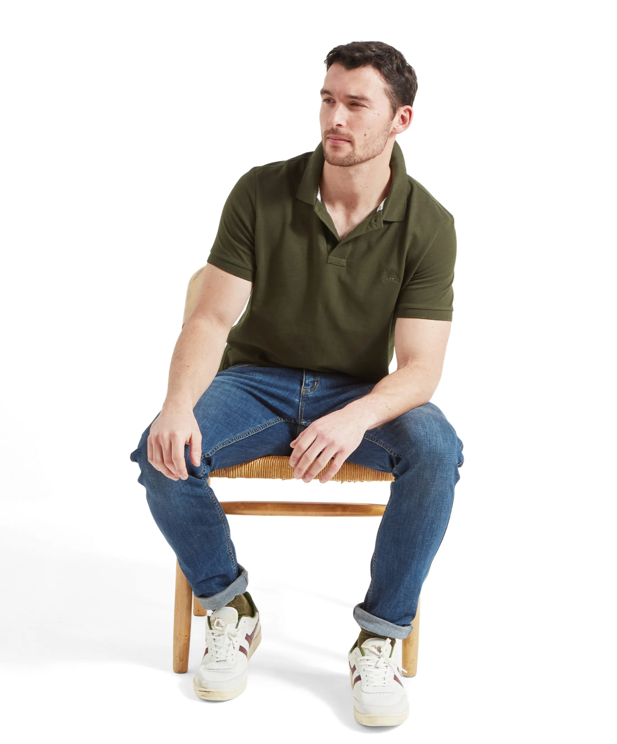 St Ives Polo Shirt - Forest - Image 3