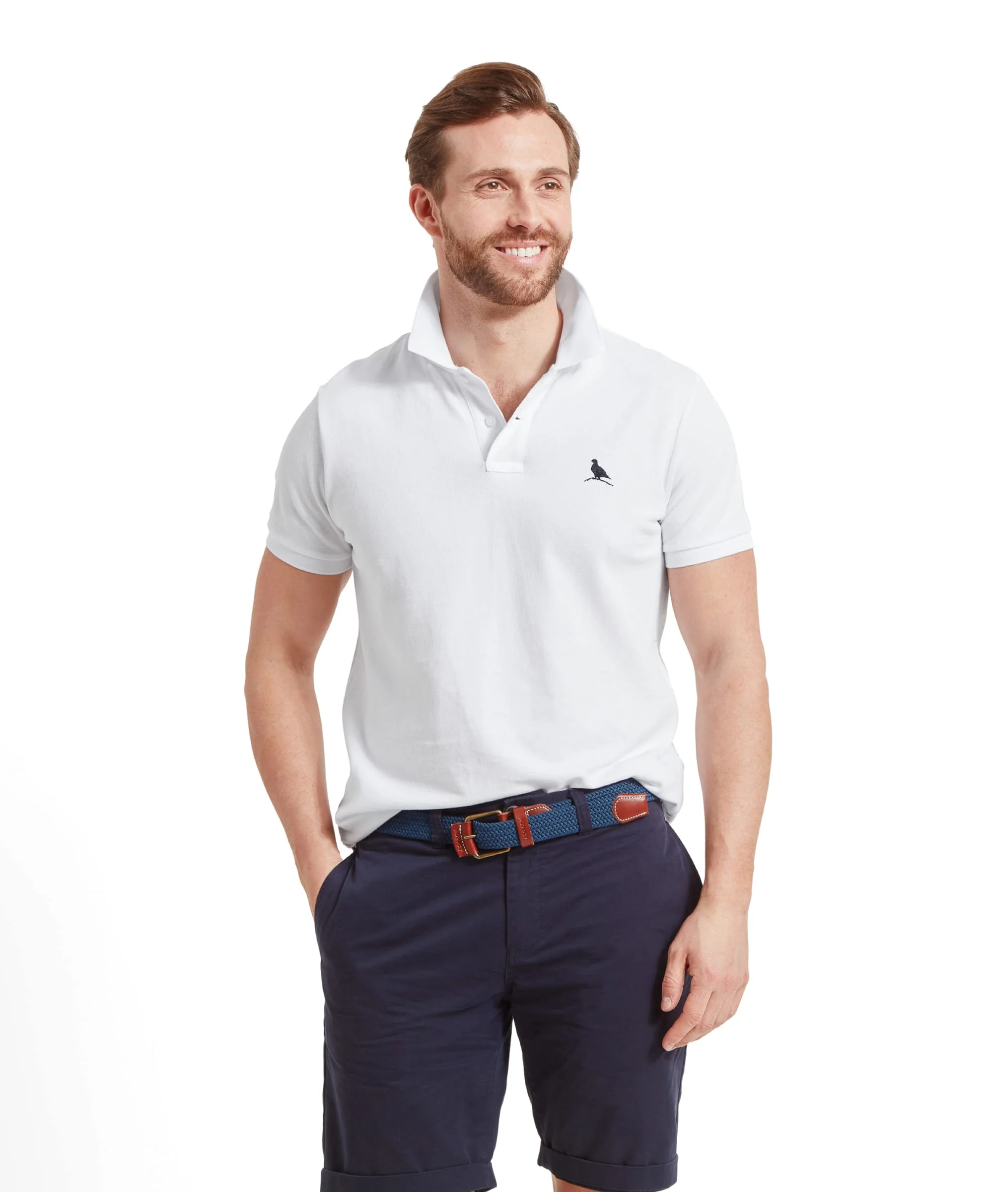St Ives Polo Shirt - White - Image 2