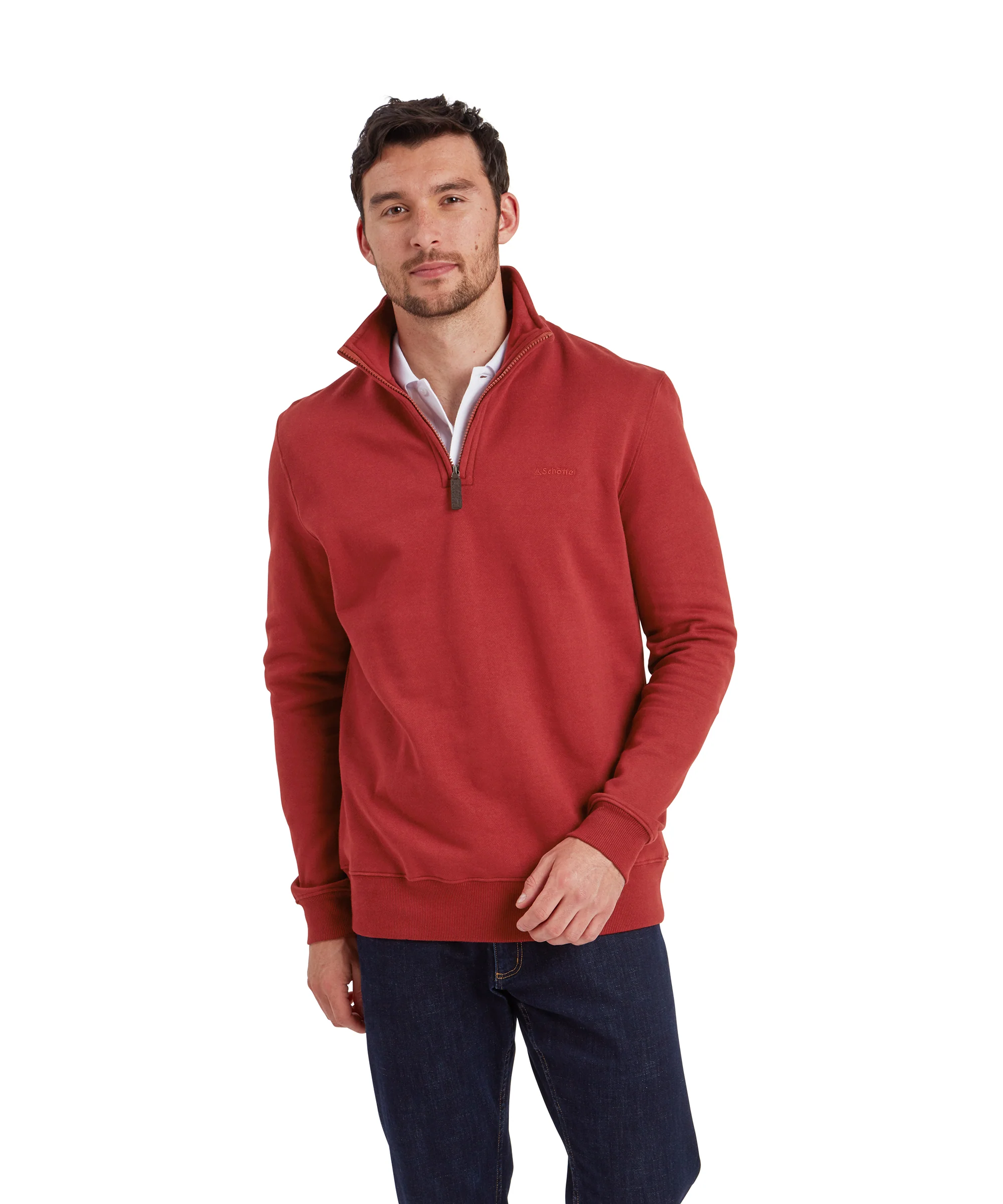 St Merryn Sweatshirt - Deep Red - Image 2
