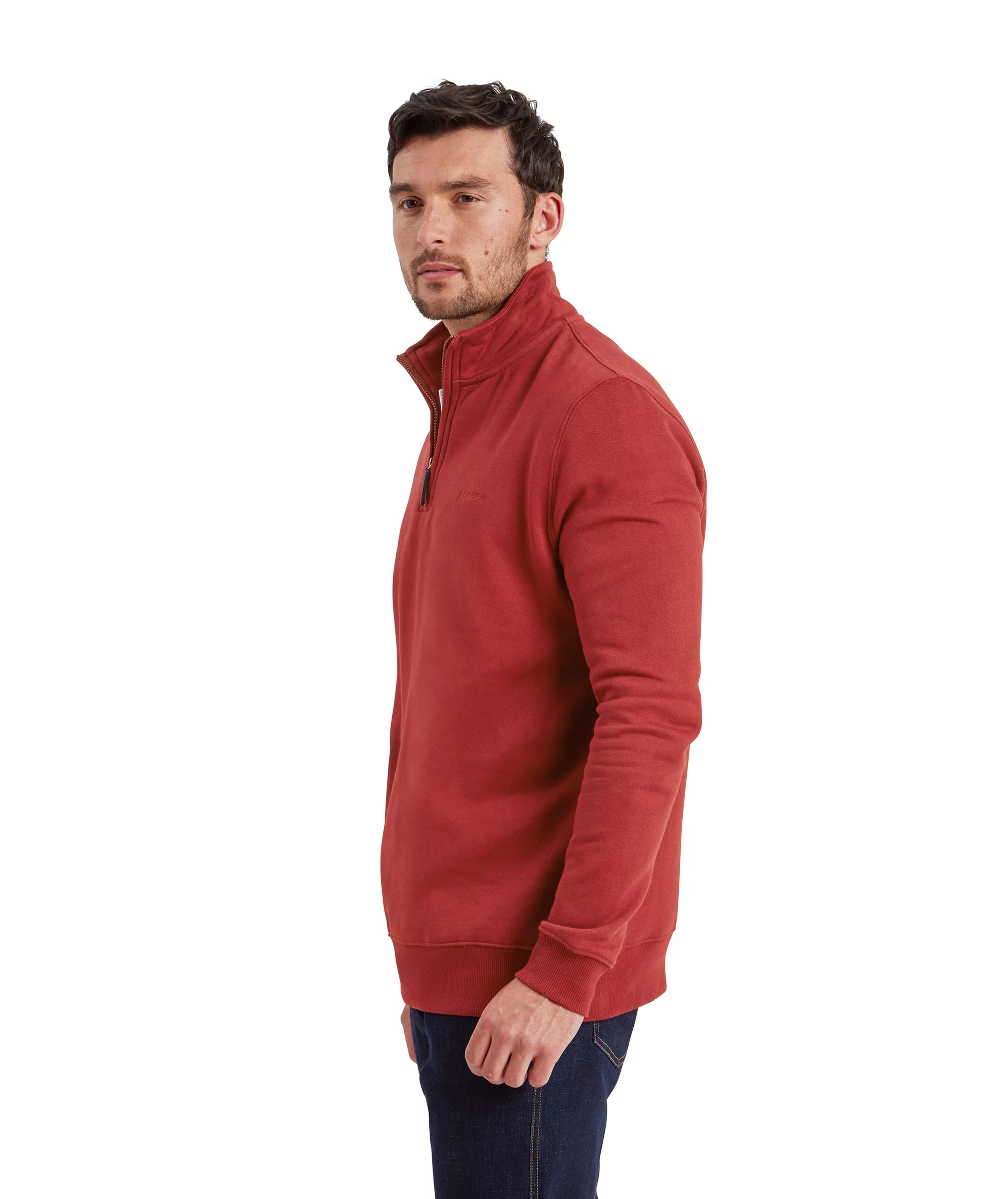 St Merryn Sweatshirt - Deep Red - Image 4
