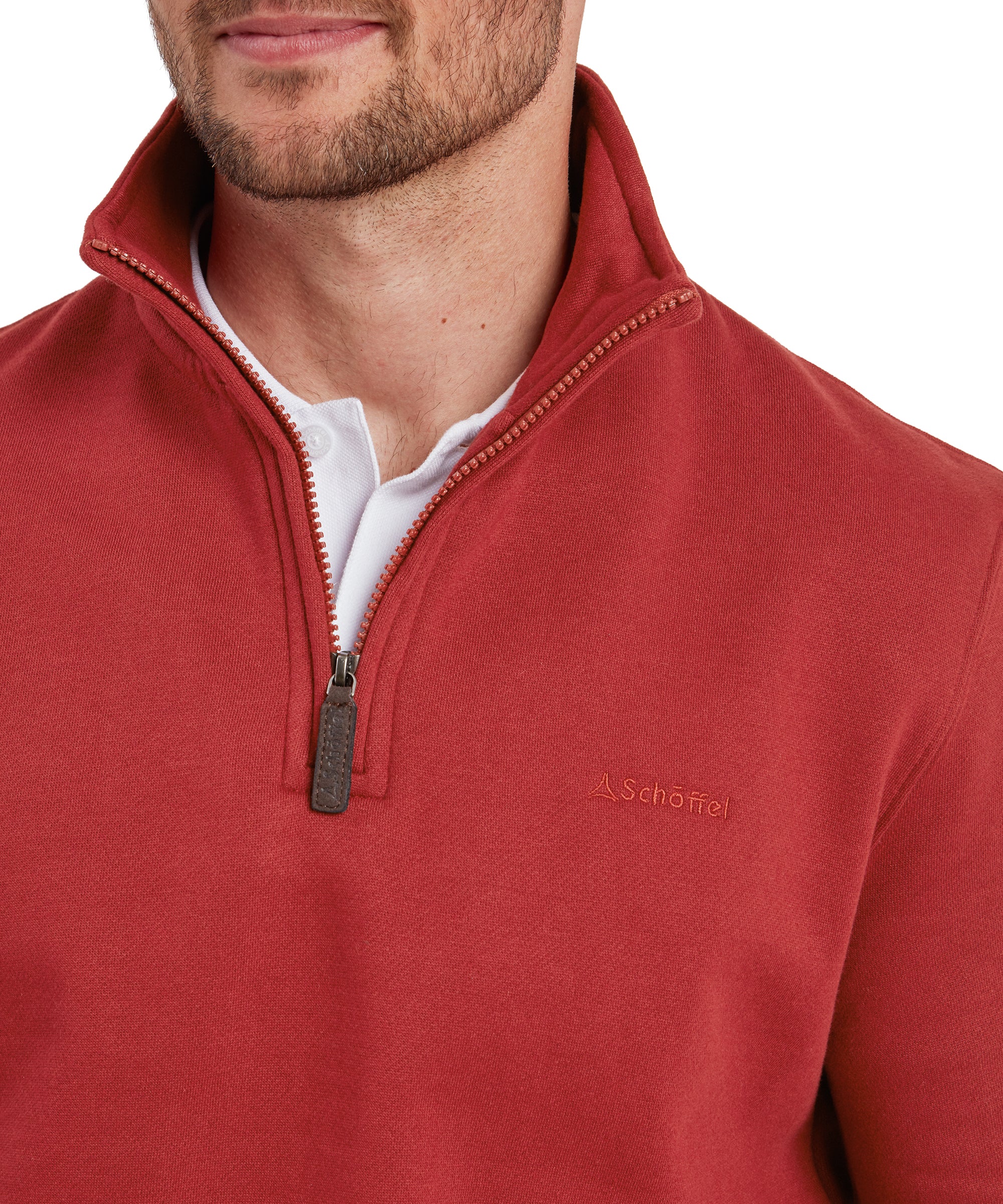 St Merryn Sweatshirt - Deep Red - Image 6