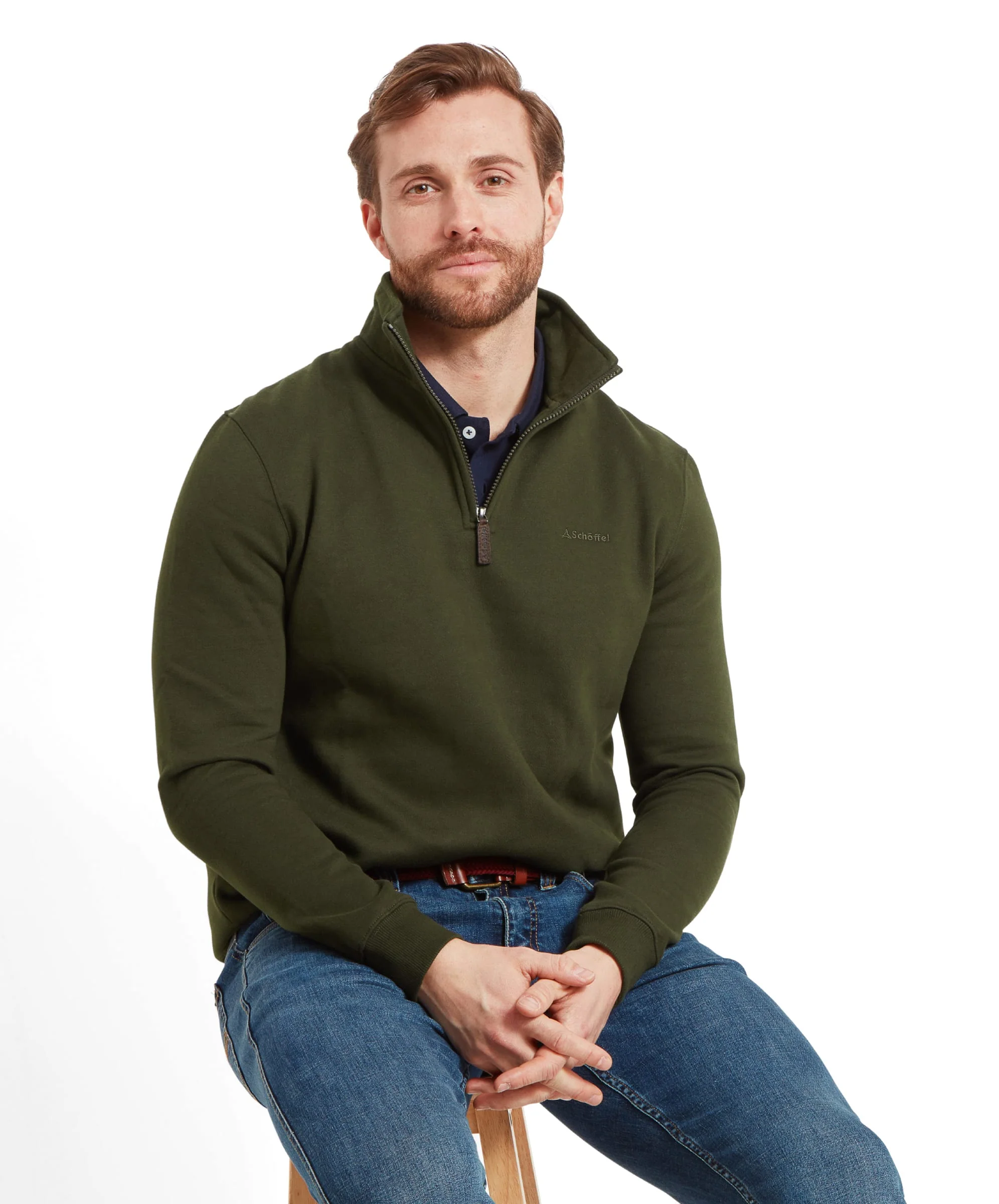 St Merryn Sweatshirt - Forest - Image 2