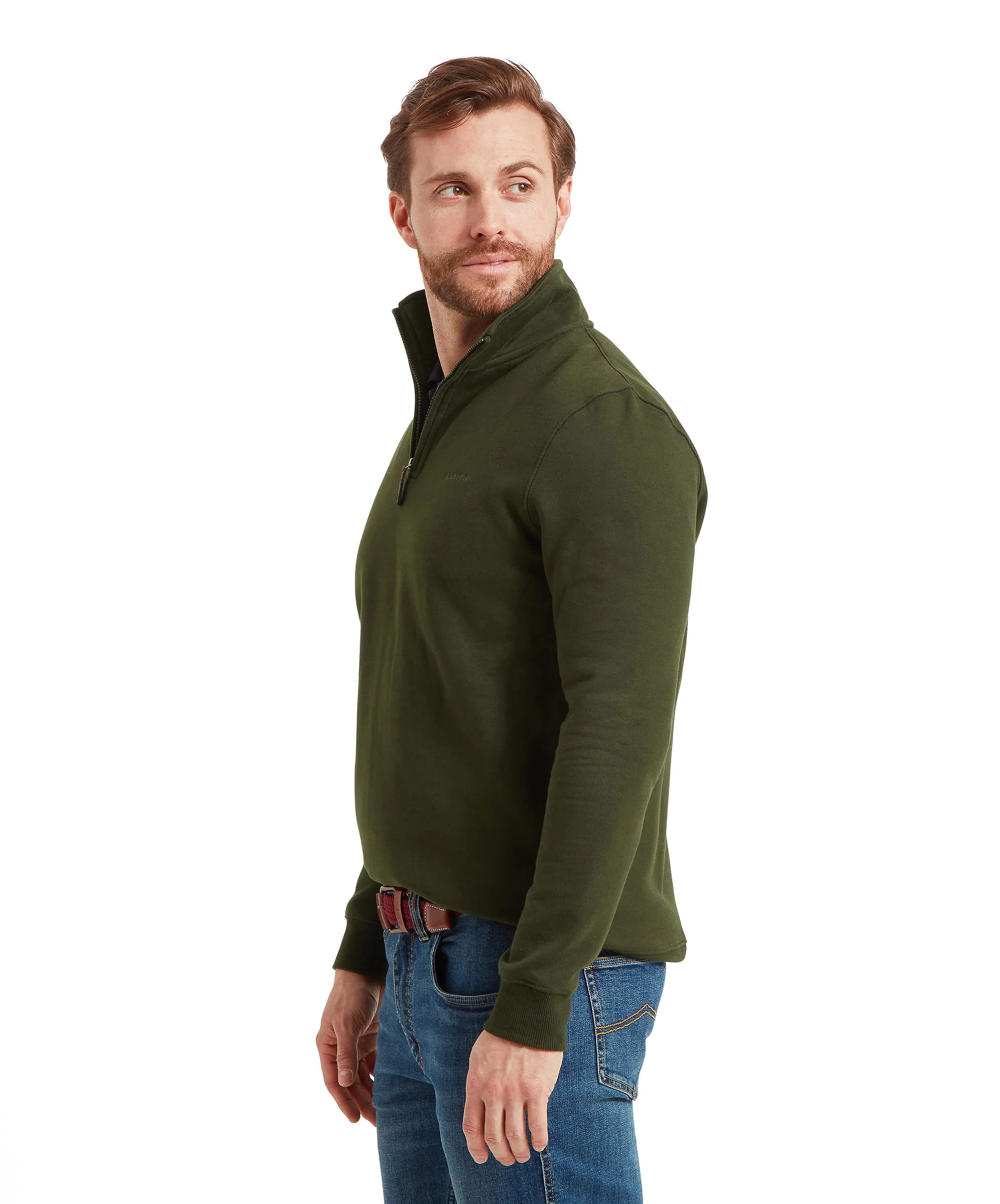 St Merryn Sweatshirt - Forest - Image 4