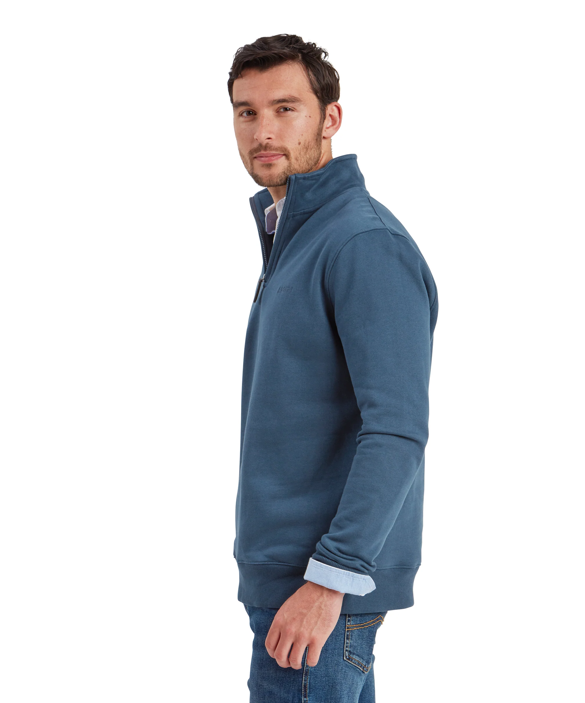 St Merryn Sweatshirt - Petrol Blue - Image 4